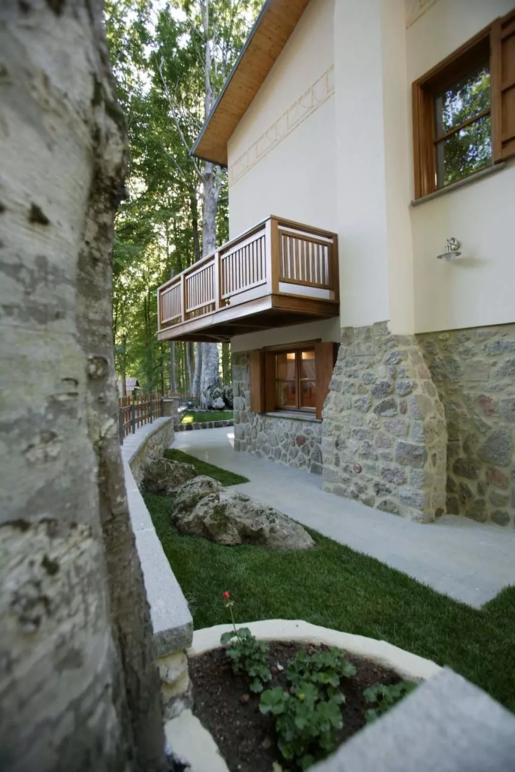 Berg "Chalet Galli" mit SPA-Buiten