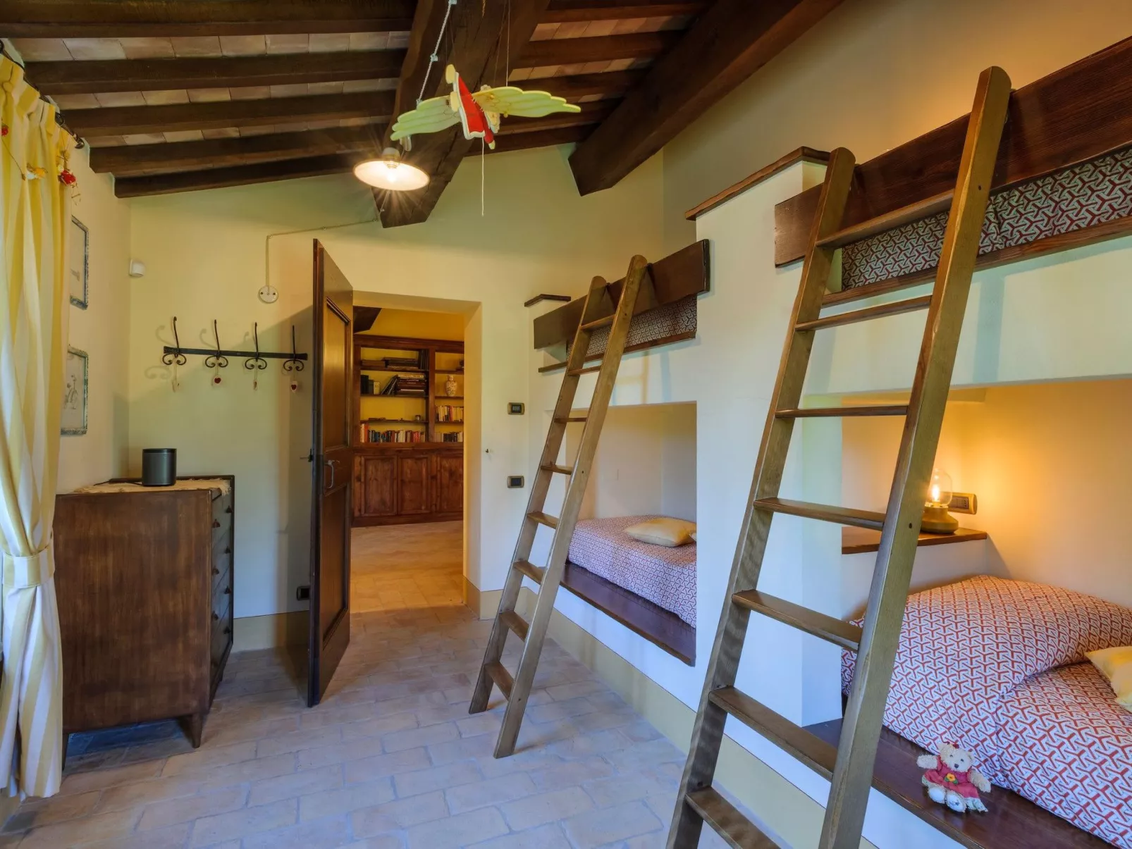 Ca Seppe Marche Ferienvillen, privater Pool-Binnen