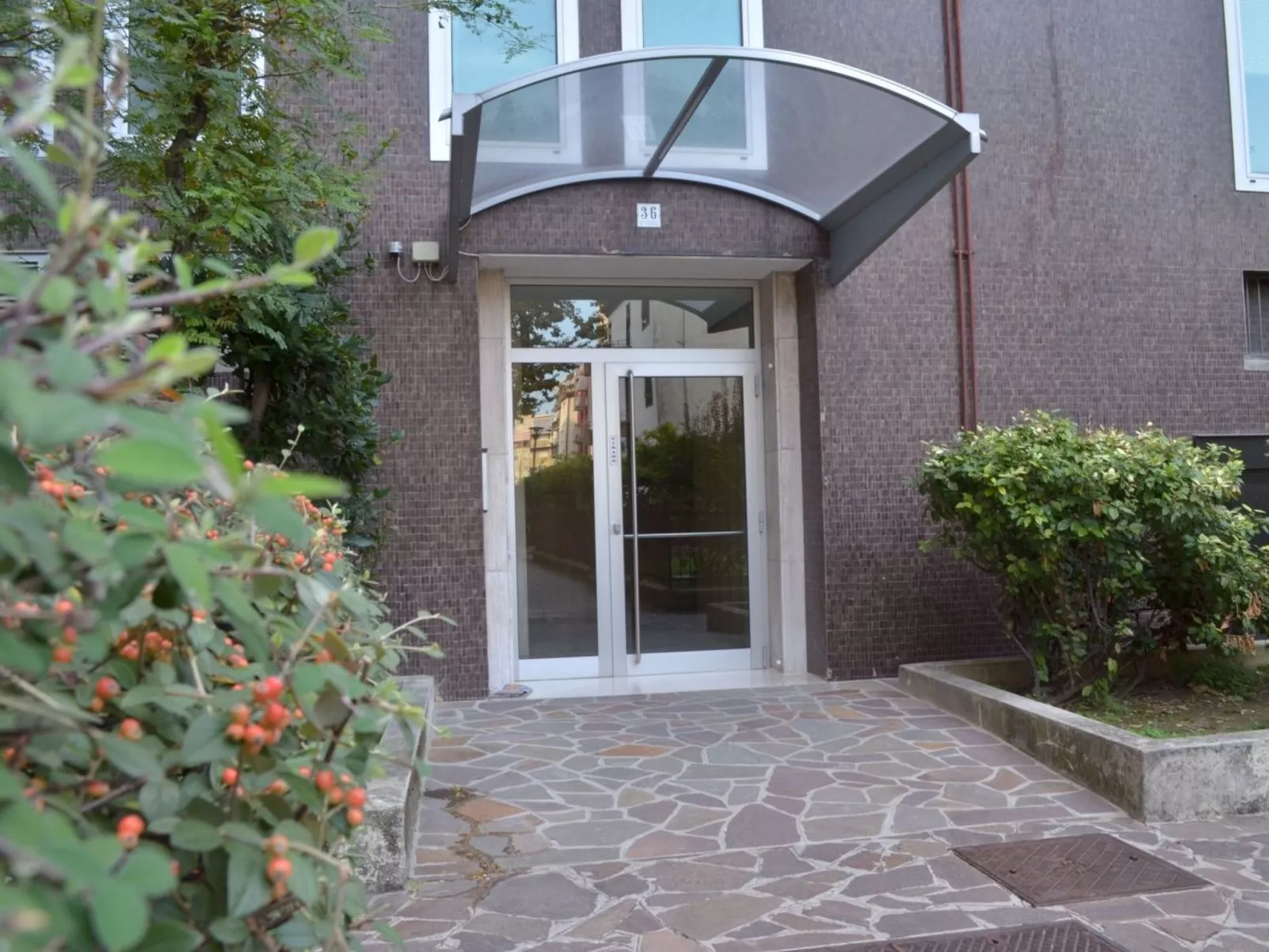 Wohnung 'Cappuccino 36' mit Terrasse-Buiten