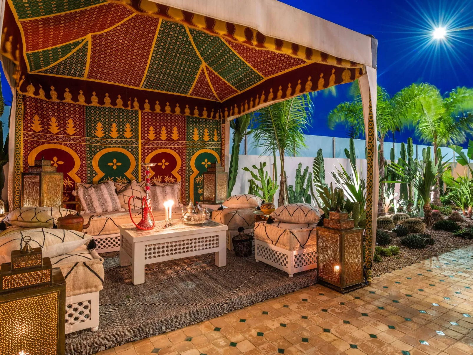 Villa "Riad Matias Galé"-Binnen