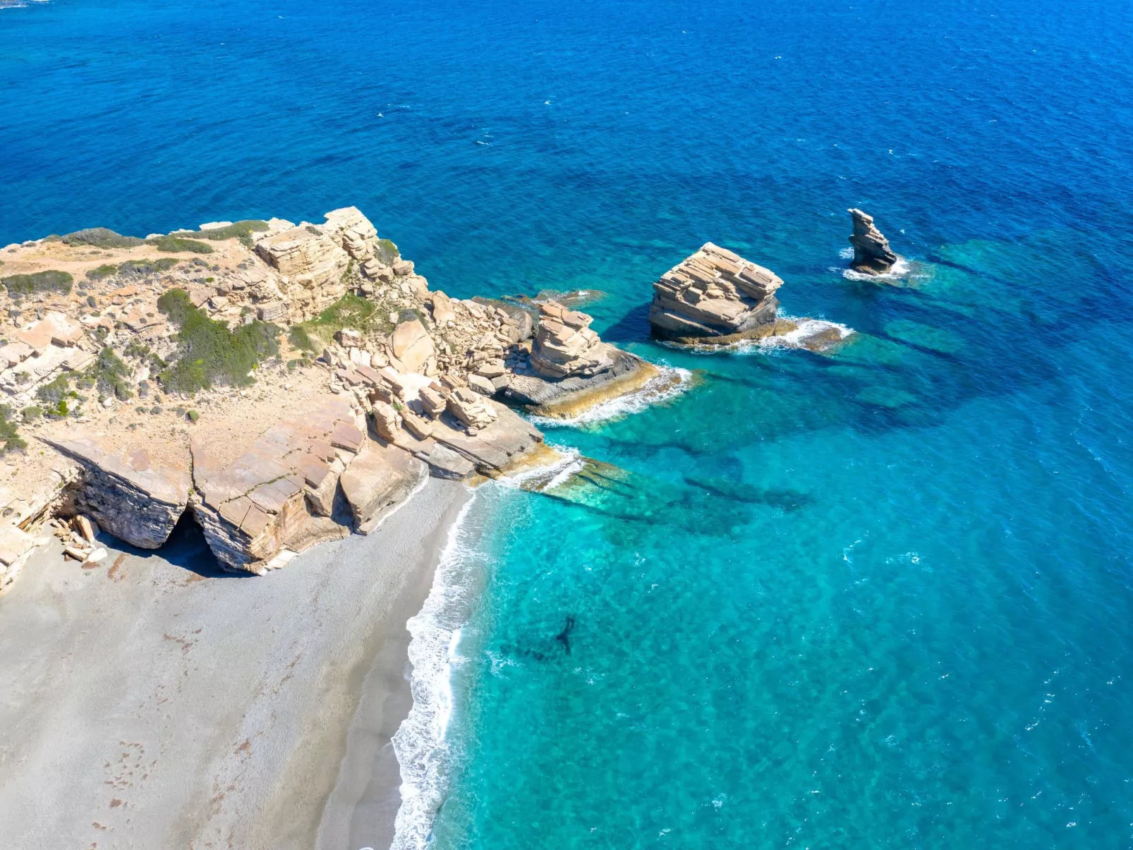 Am Strand "Anatolika cottage"-Buiten