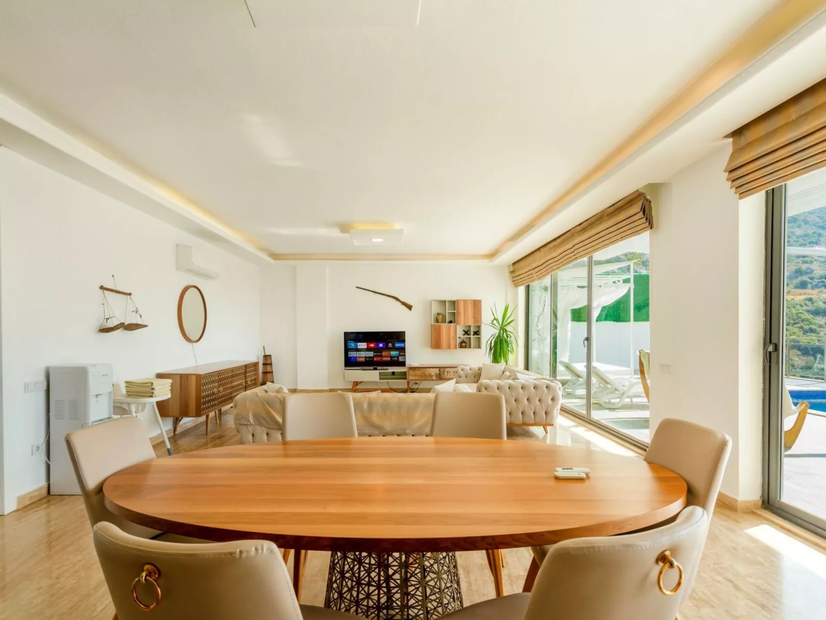 Villa Infinity Mountain mit Pool in Kalkan-Binnen