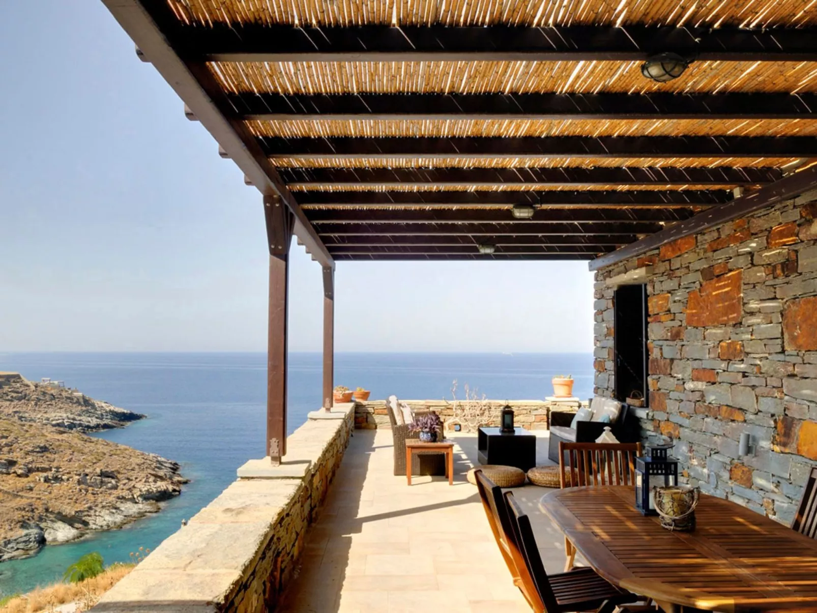 Strandhaus mit atemberaubender Aussicht-Buiten