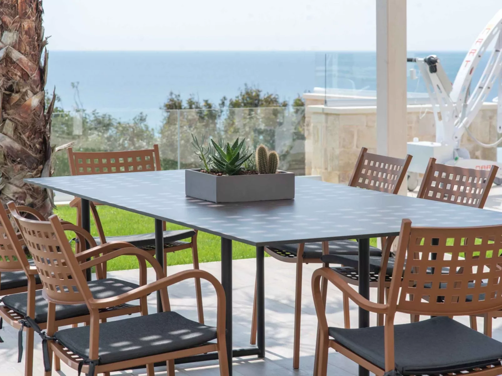 Actea Seaview Villa I ''Free''beheizter Pool, 800m Meer-Binnen