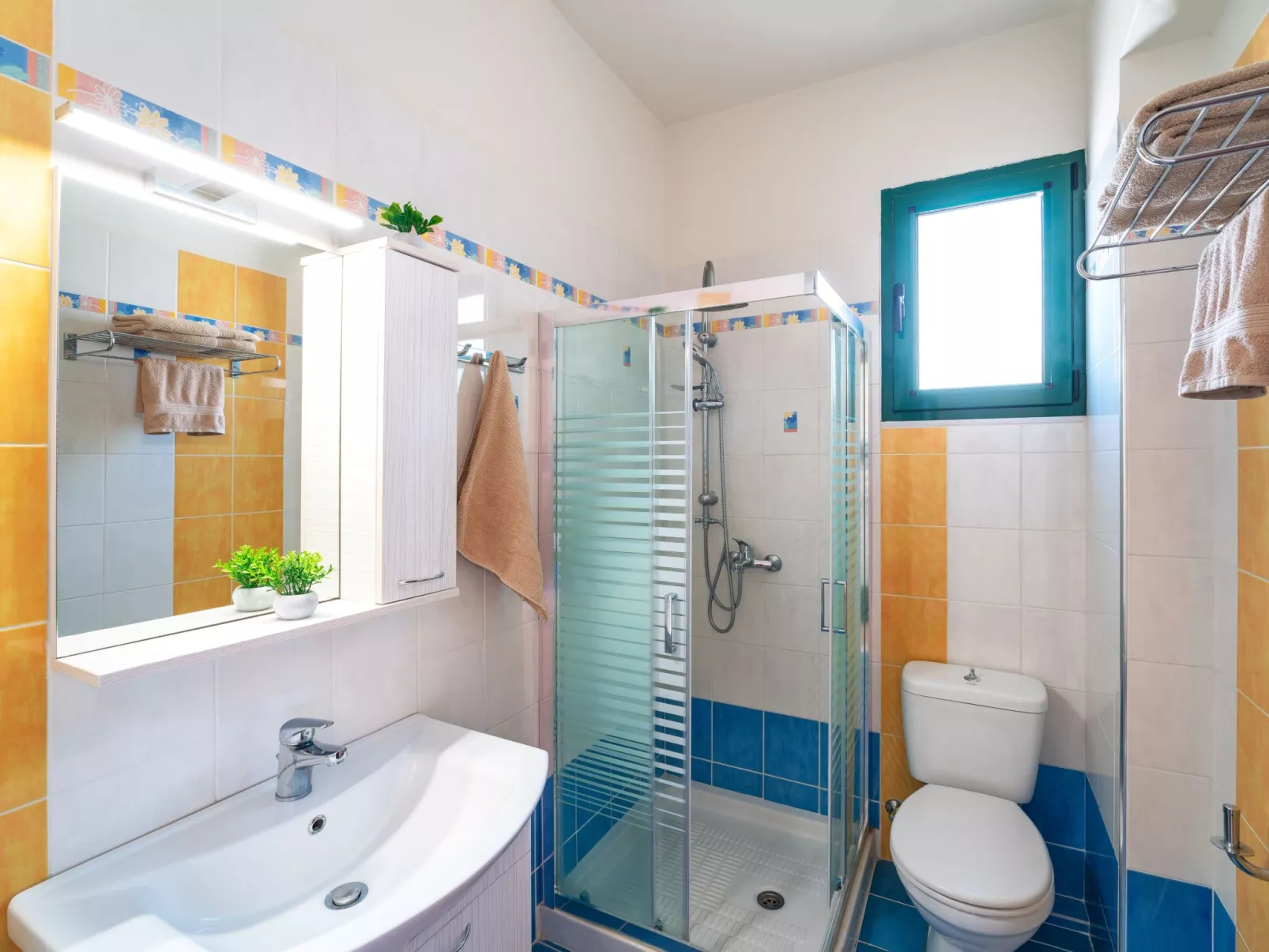 Mare Blu 1 am Strand-Binnen