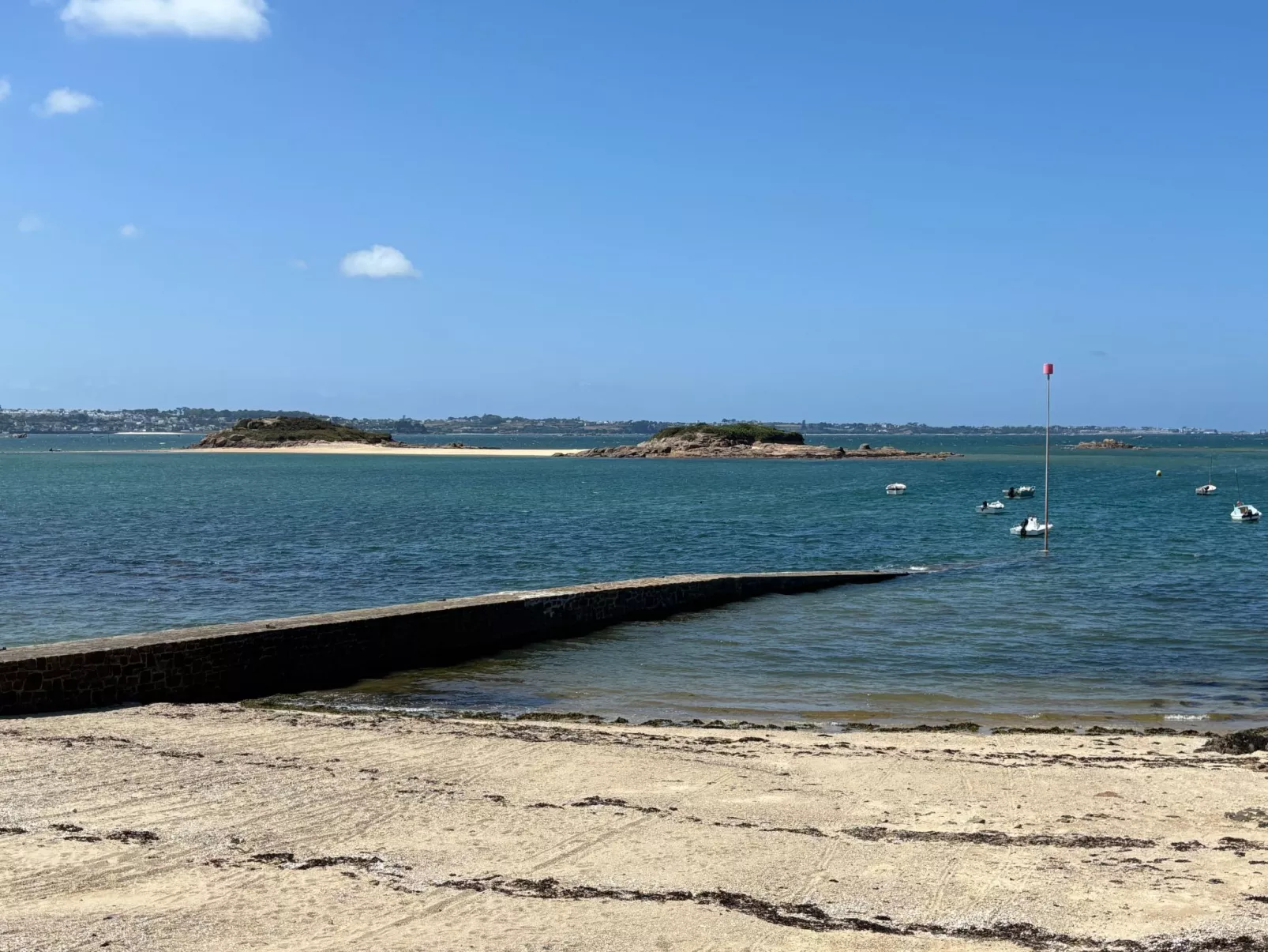 Apartment "Blue dream" in Strandnähe-Buiten