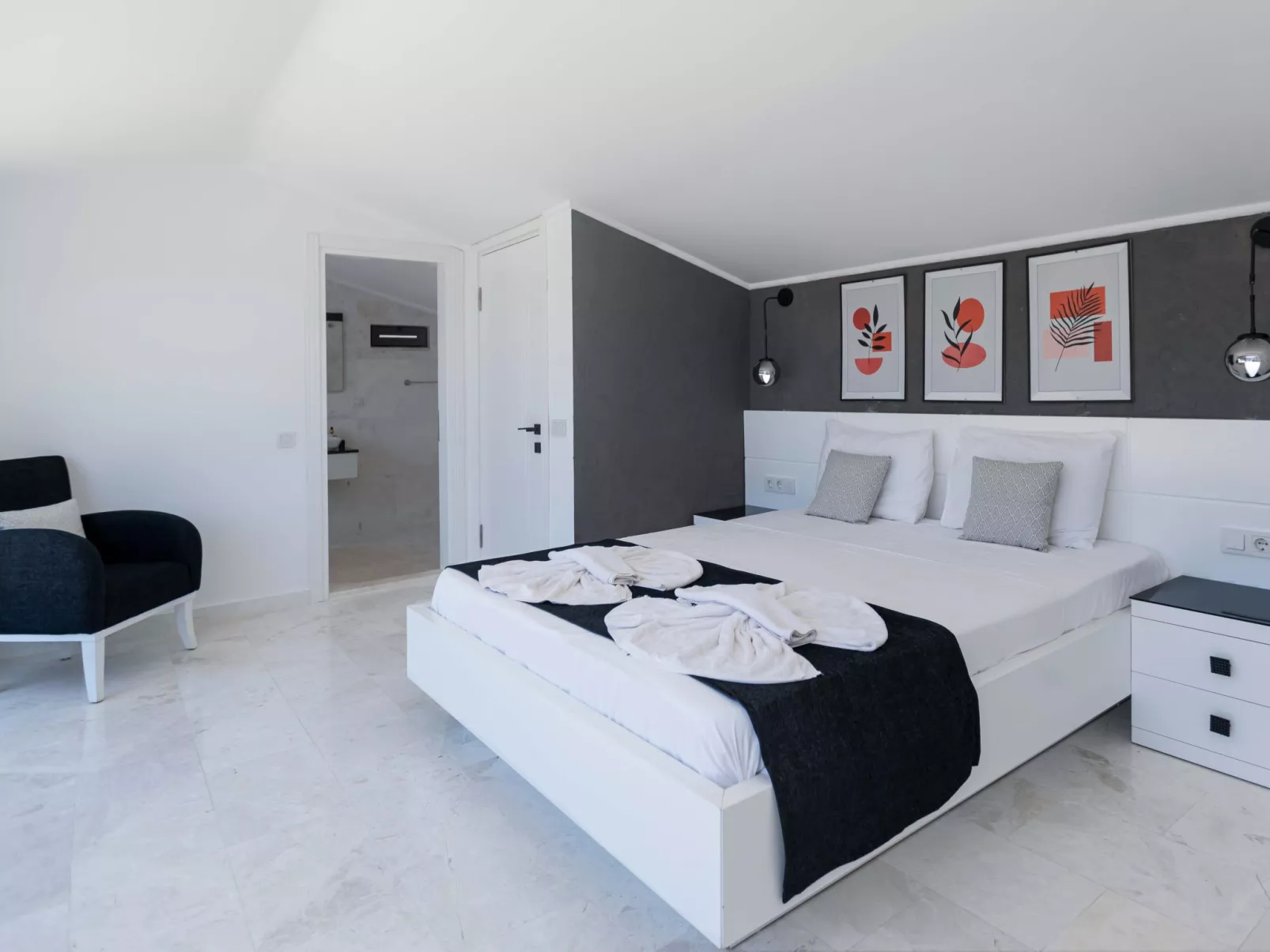 Stylische Ferienvilla für 10 Personen-Binnen