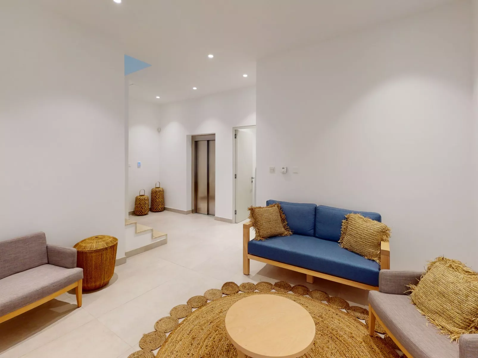 Periyiali Resort - Seitlicher Meerblick Villa Erato - 19-Binnen