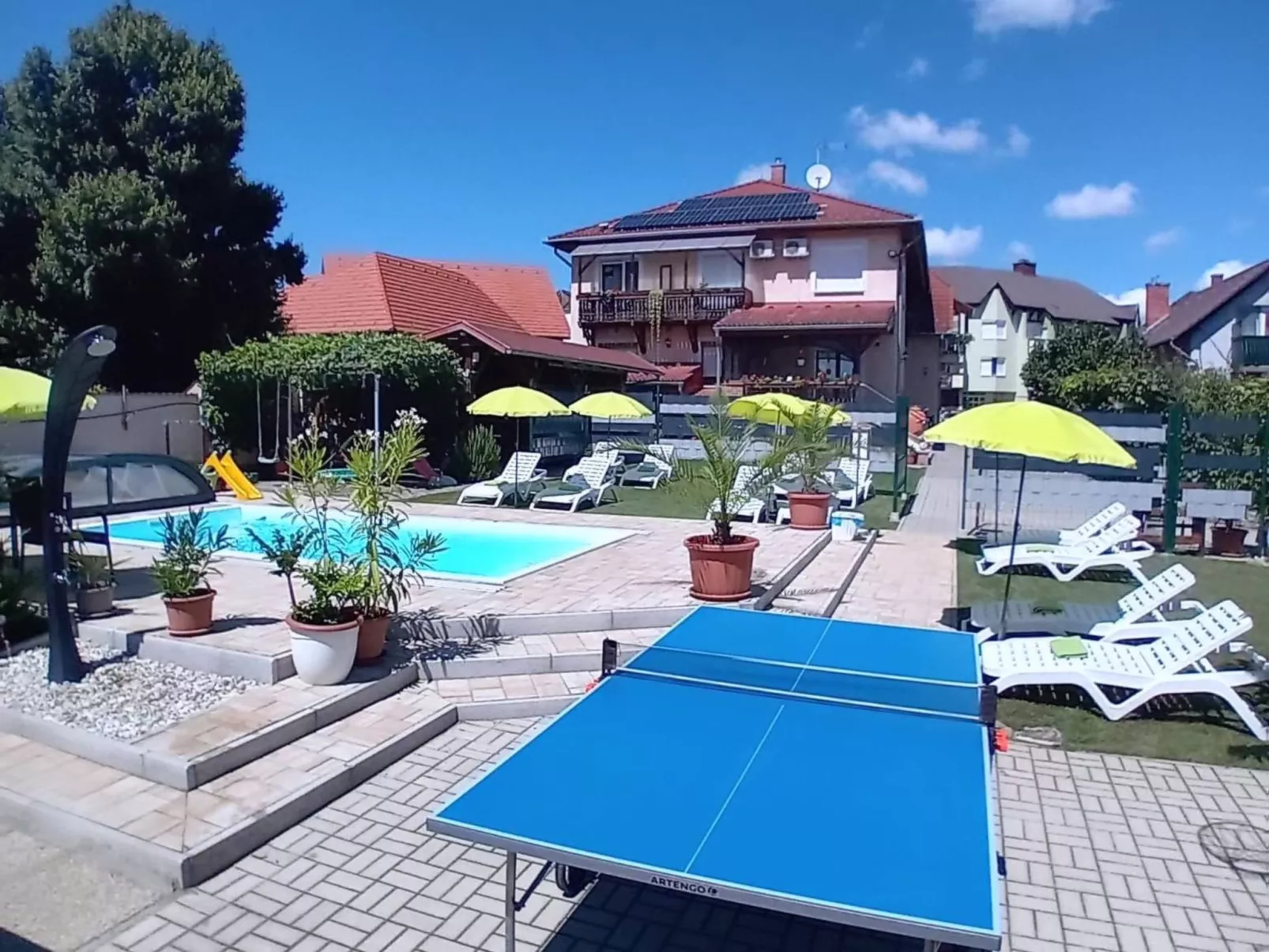 Apartement mit Balkon Nr.5 Ács Apartman Hévíz-Buiten