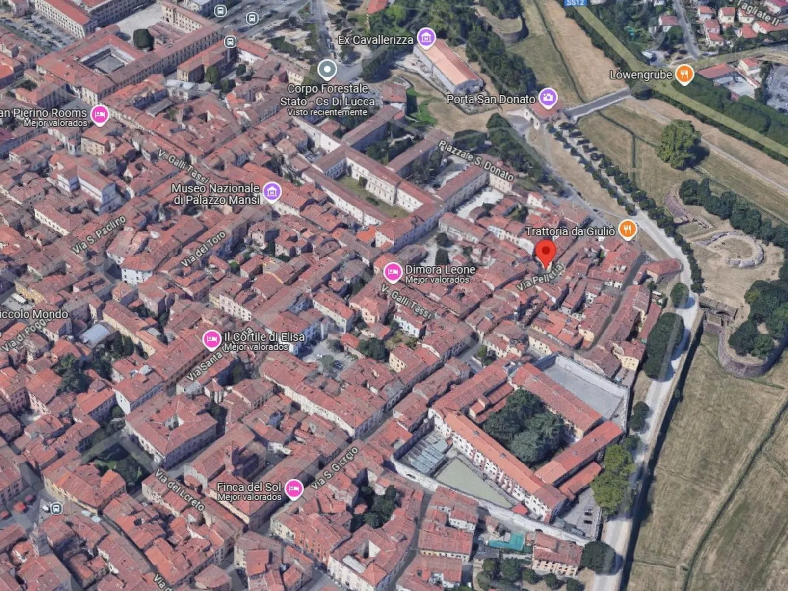 Unterkunft, Klimaanlage, Wi-Fi, historisches Zentrum-Buiten