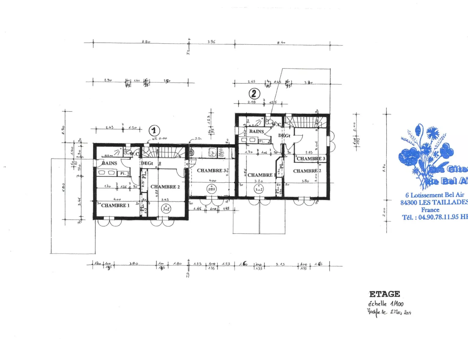 Die Gîtes de Bel-Air im Luberon in der Provence-Binnen