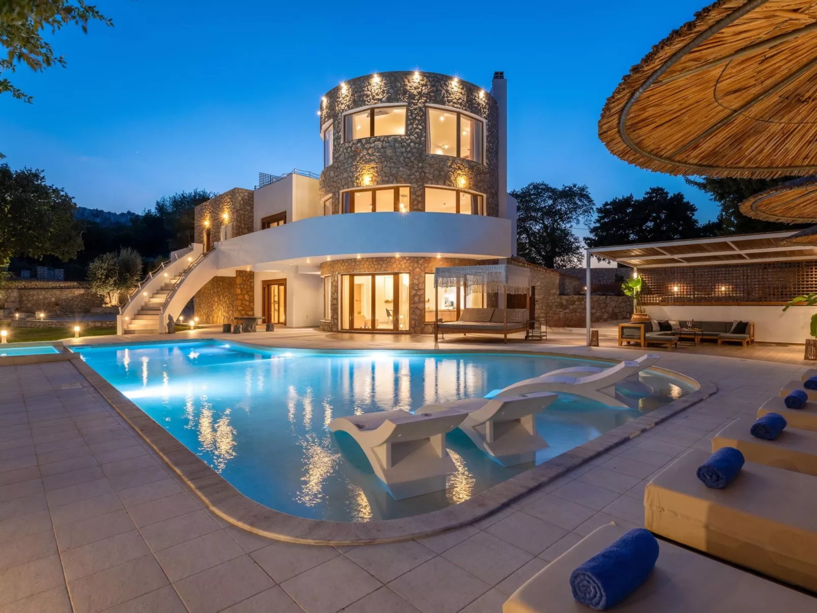 Villa Hamilton für 12 Personen in Rhodos-Stadt-Buiten