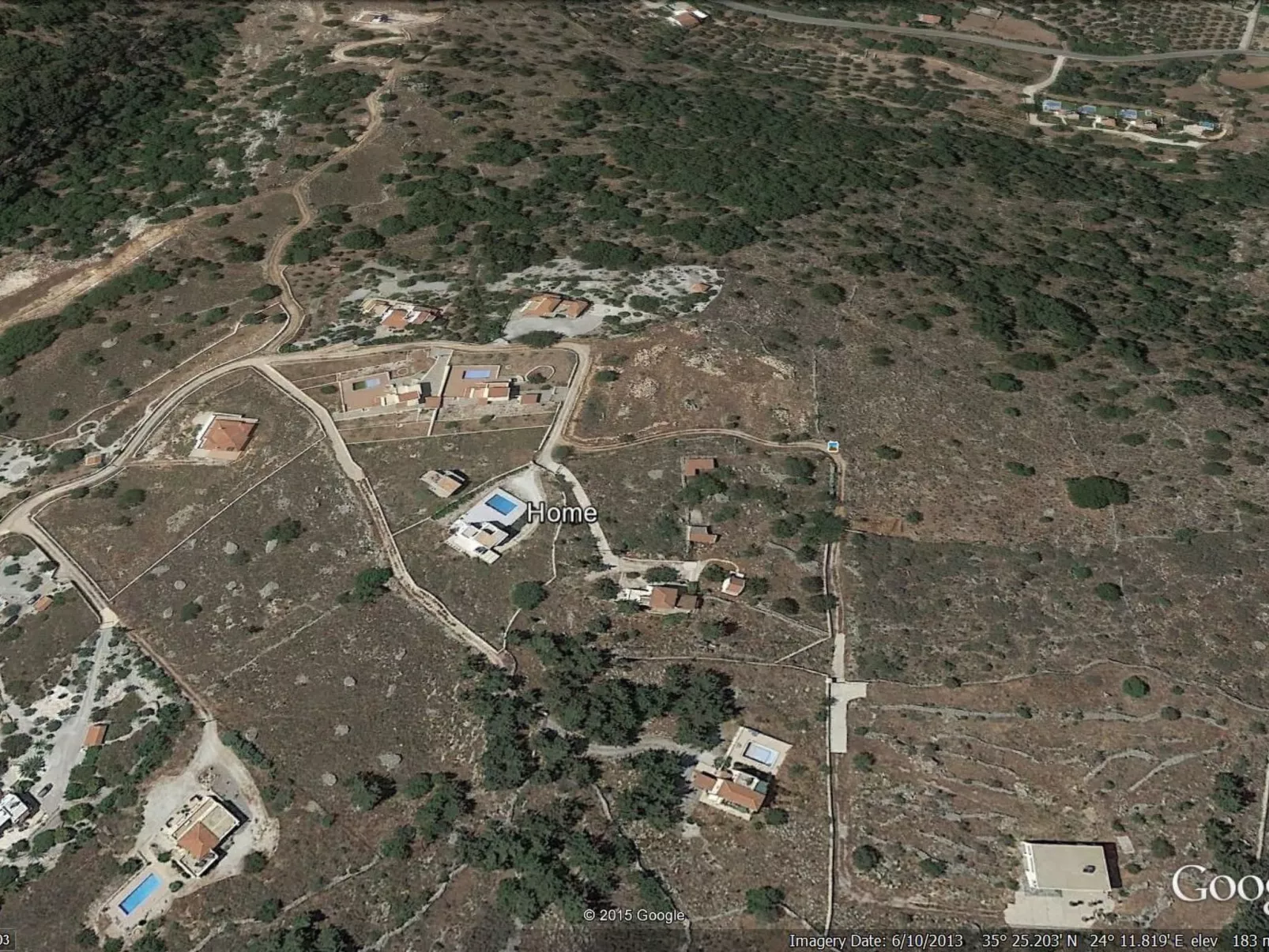 Villa mit Pool für bis zu 8 Personen. Meerblick.-Buiten