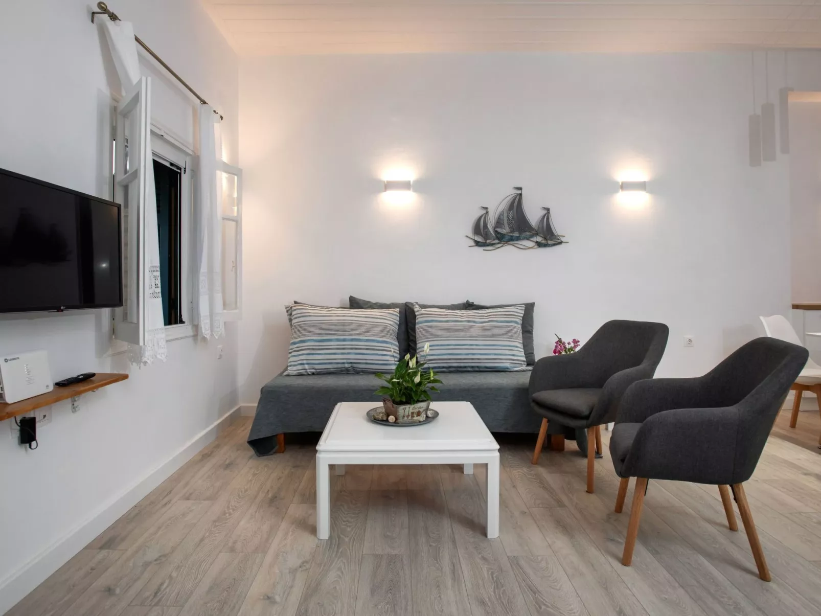 Studio mit atemberaubendem Blick auf das Meer-Binnen