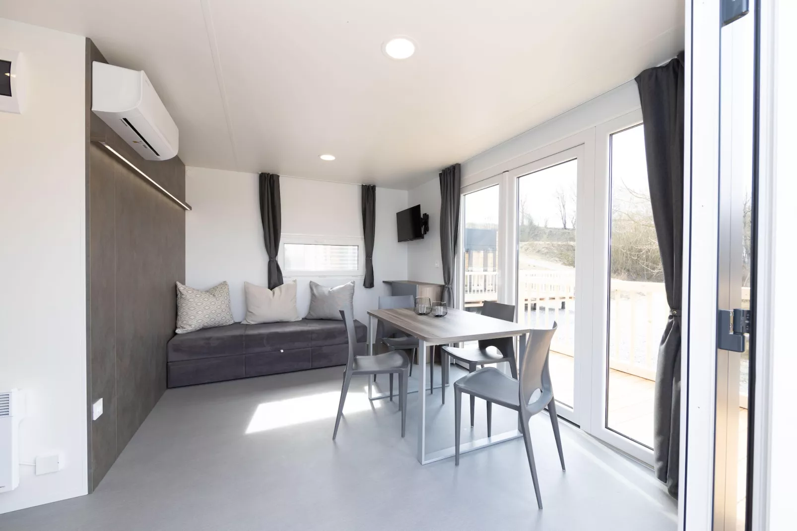 MobileHome Typ A-Woonkamer