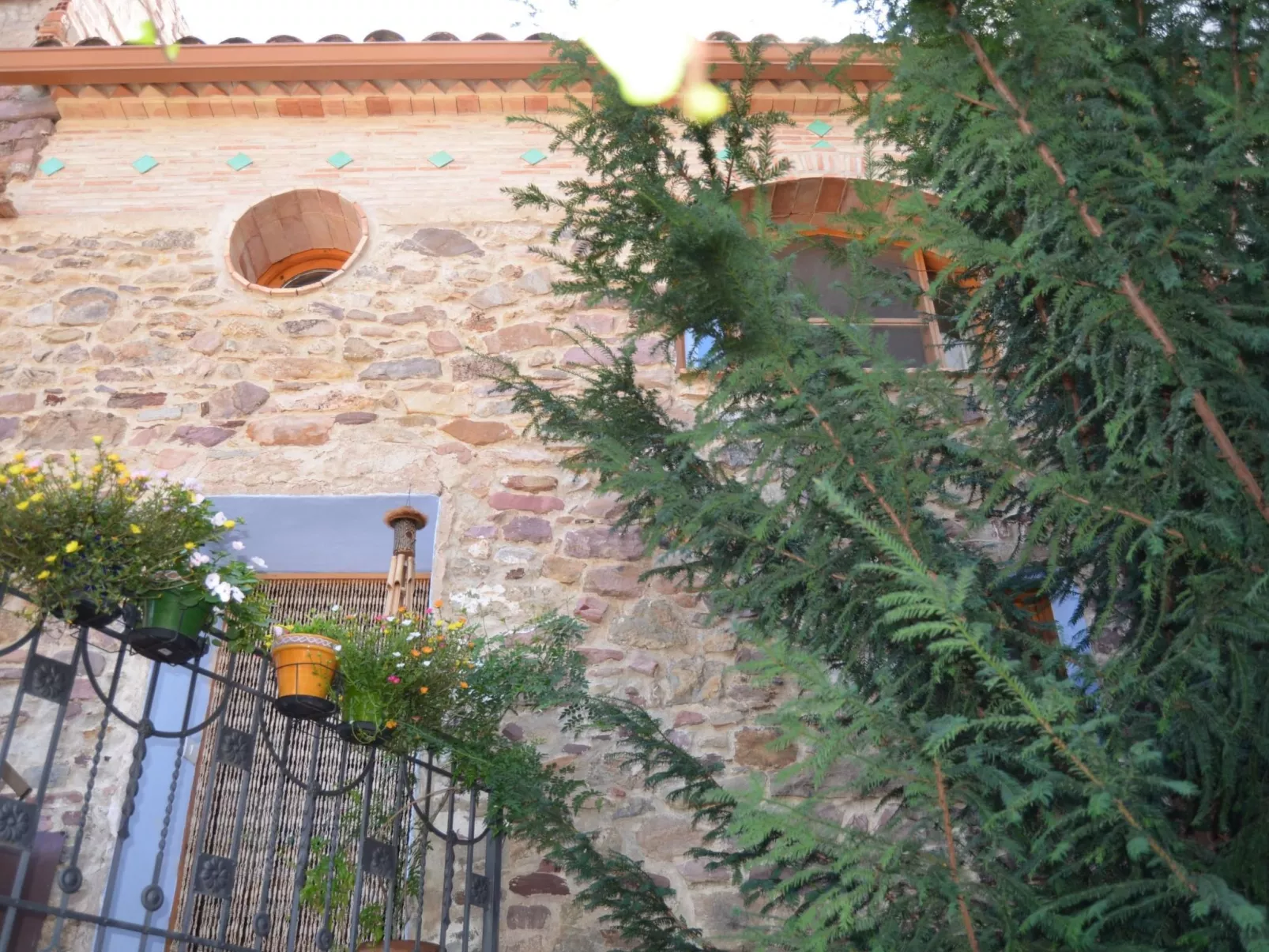 Fachwerkhaus "Casa del Teix".-Buiten