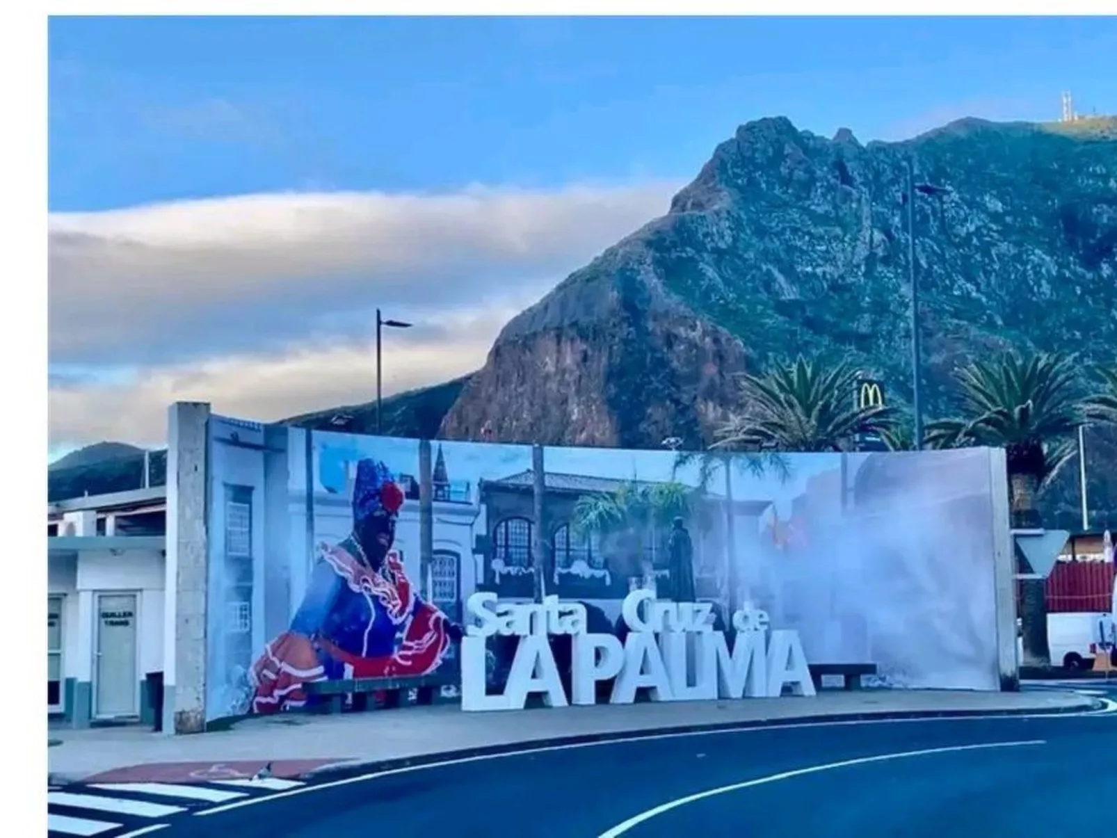 Haus Stadt La Palma 2BedR-Buiten