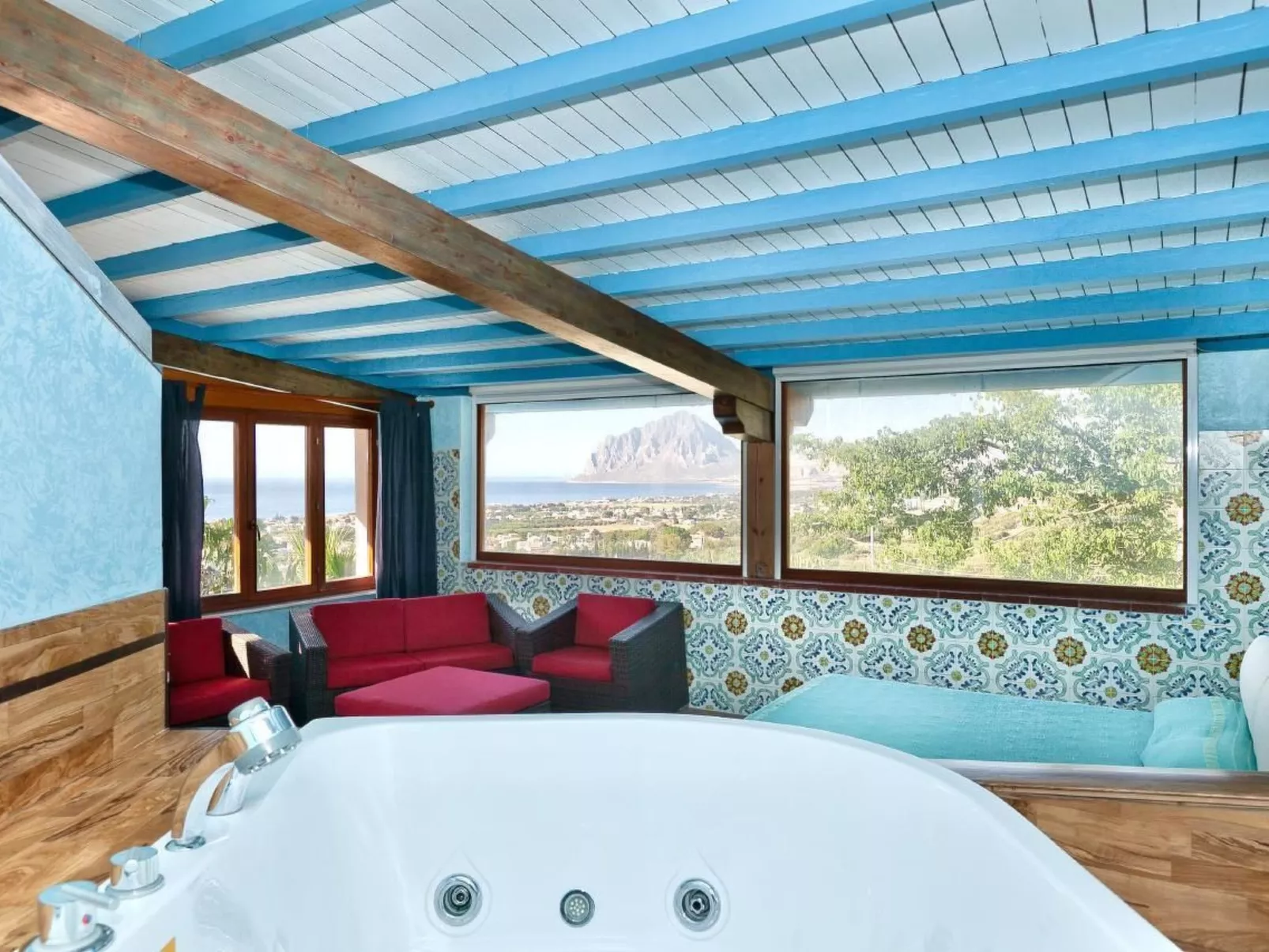 Ferienvilla "Le Palme" mit eigenem Pool-Binnen