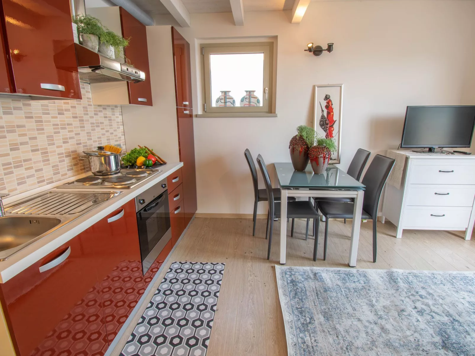 Wohnung mit Panaoramaterrasse und Pool-Binnen