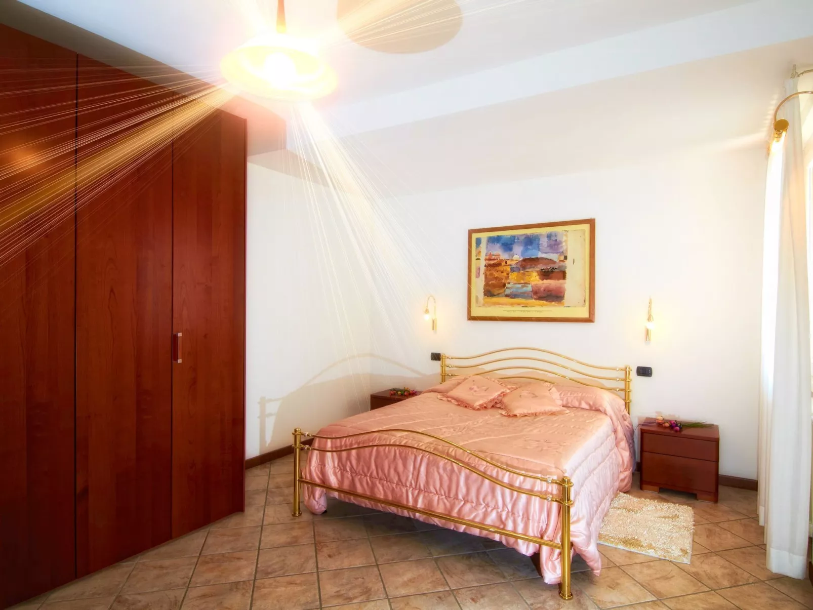 Türkisfarbenes Haus mit fantastischer Aussicht-Image-tags.info