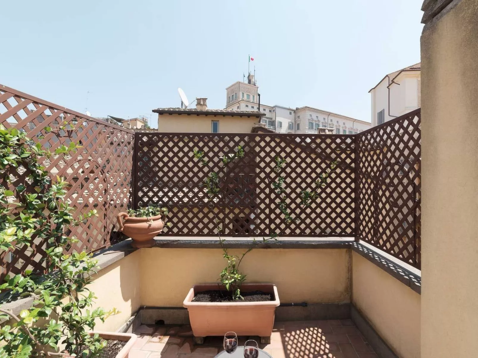 Ruhige Dächer im Herzen von Rom-Image-tags.info