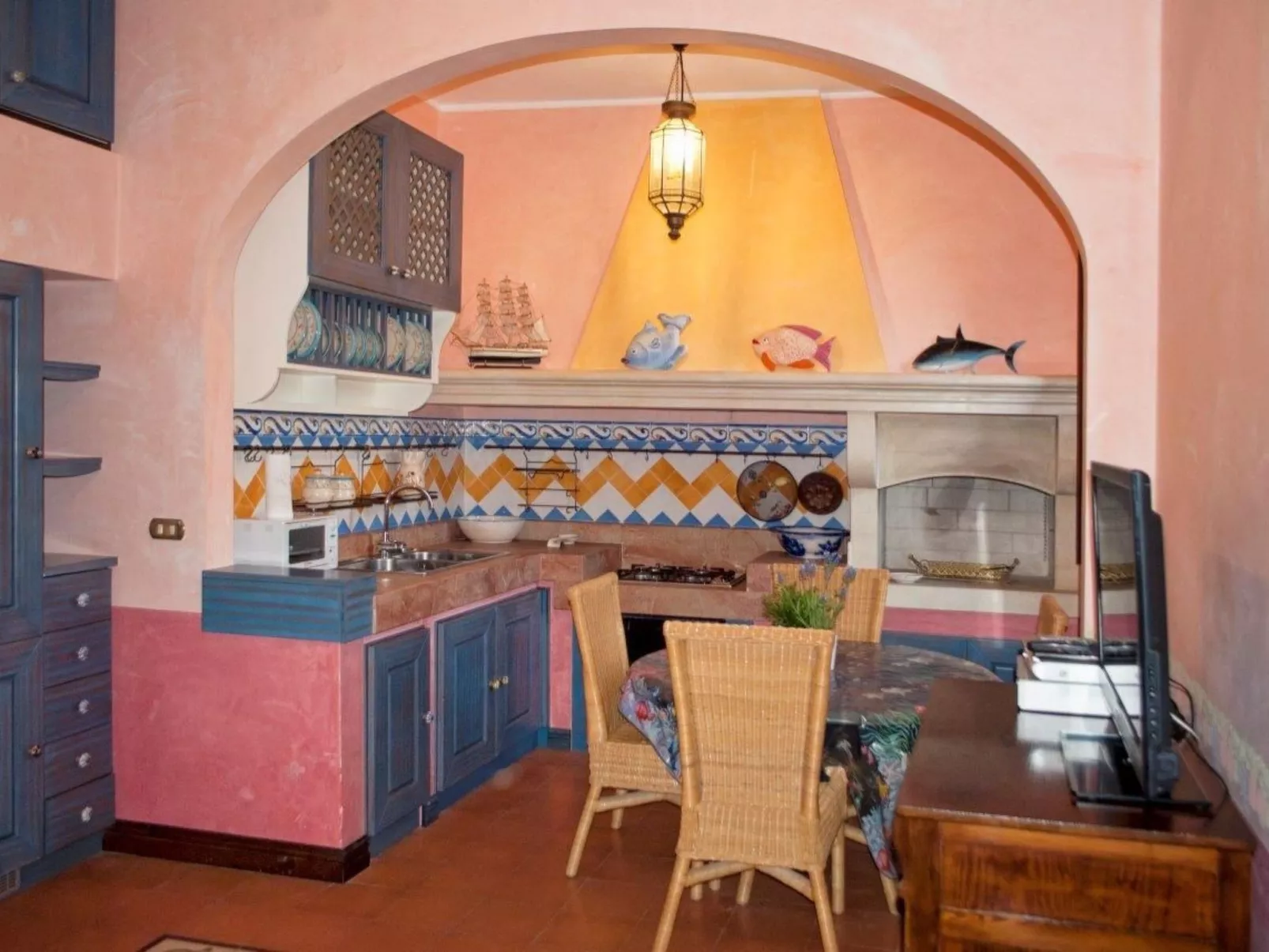 Unterkunft über den Dächern von Otranto mit riesiger Dachterrasse-Binnen