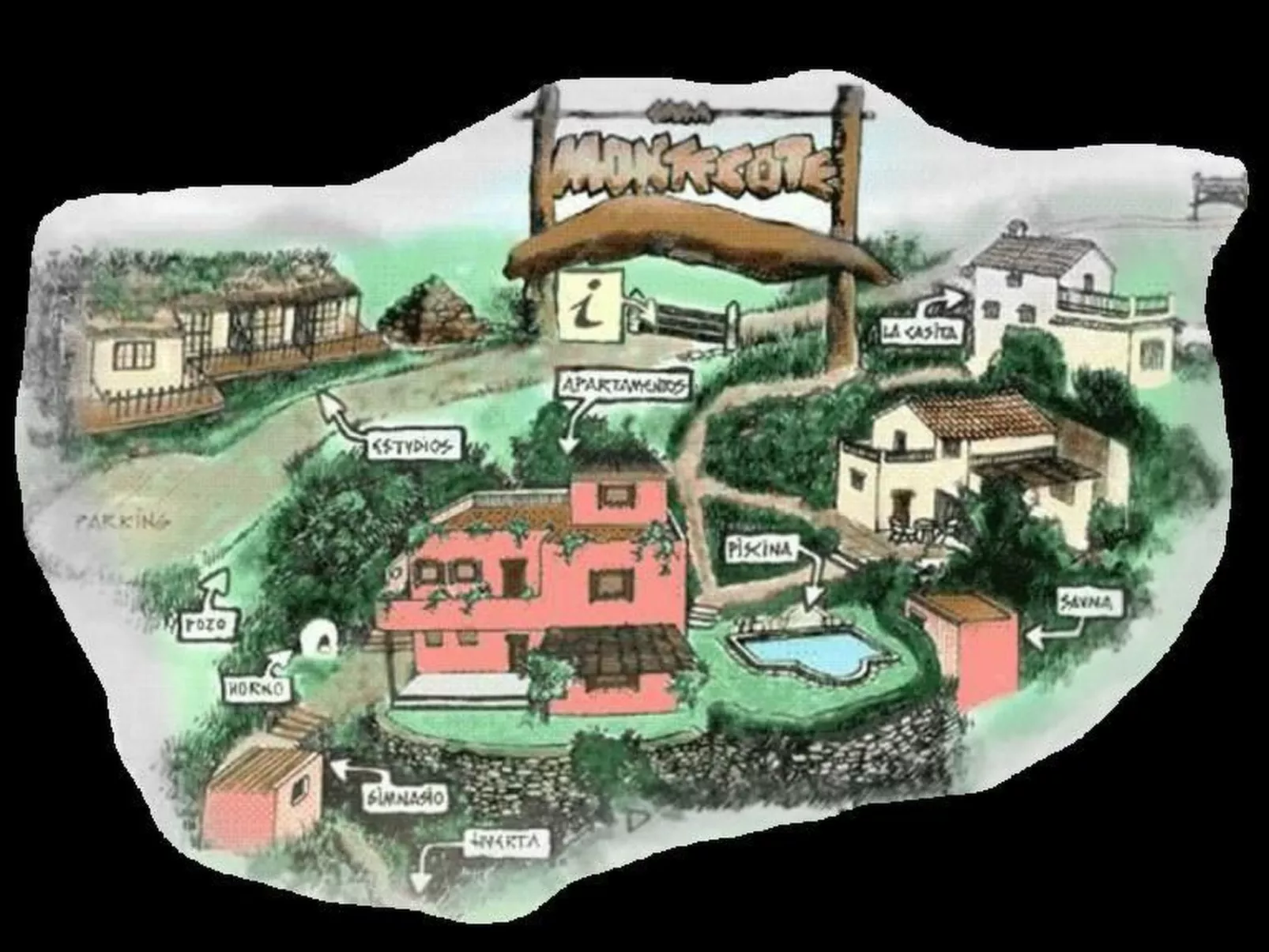 Casa Montecote Öko-Resort - La Casita-Buiten