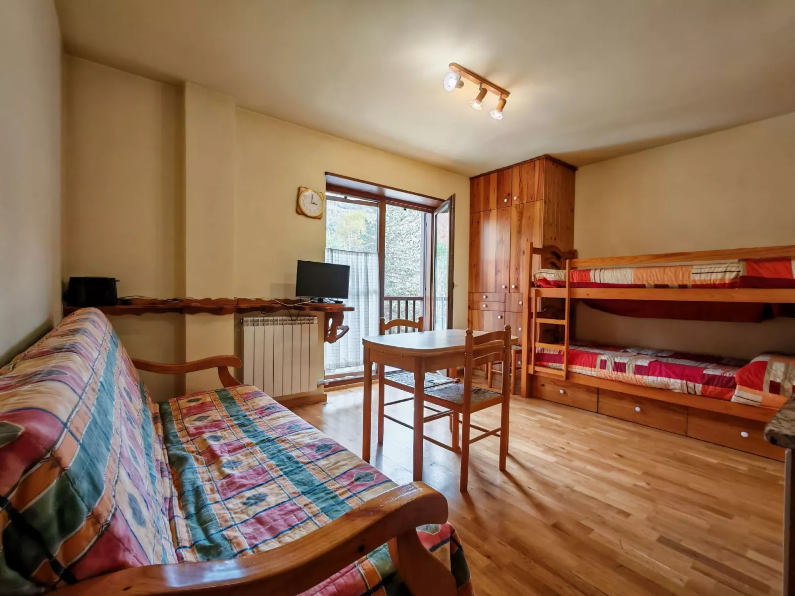 Studio mit Balkon und Licht Erta 11 Vall de Boí-Binnen