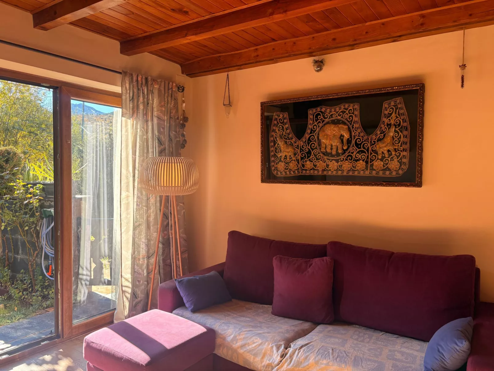 Wohnung mit privatem Garten und gemütlichem Puig Falcó 2 Vall de Boí-Binnen