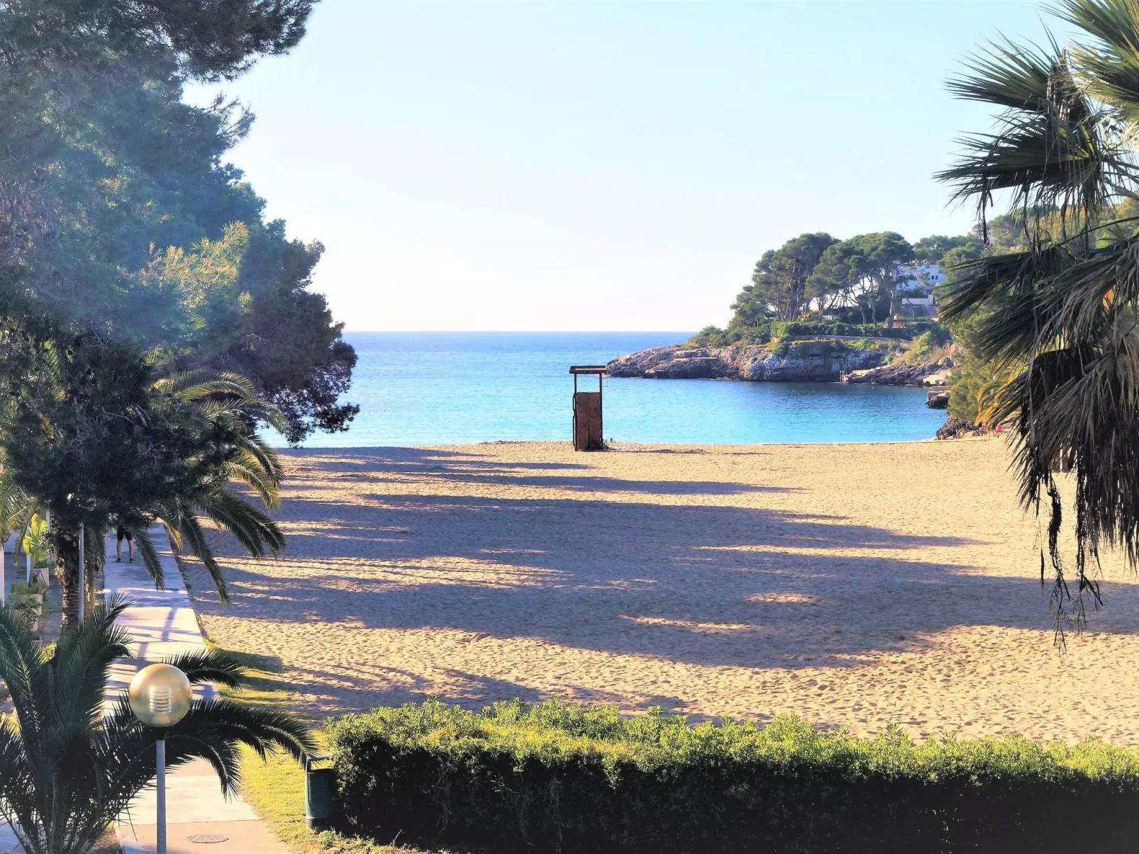 Bungalow con piscina-Buiten