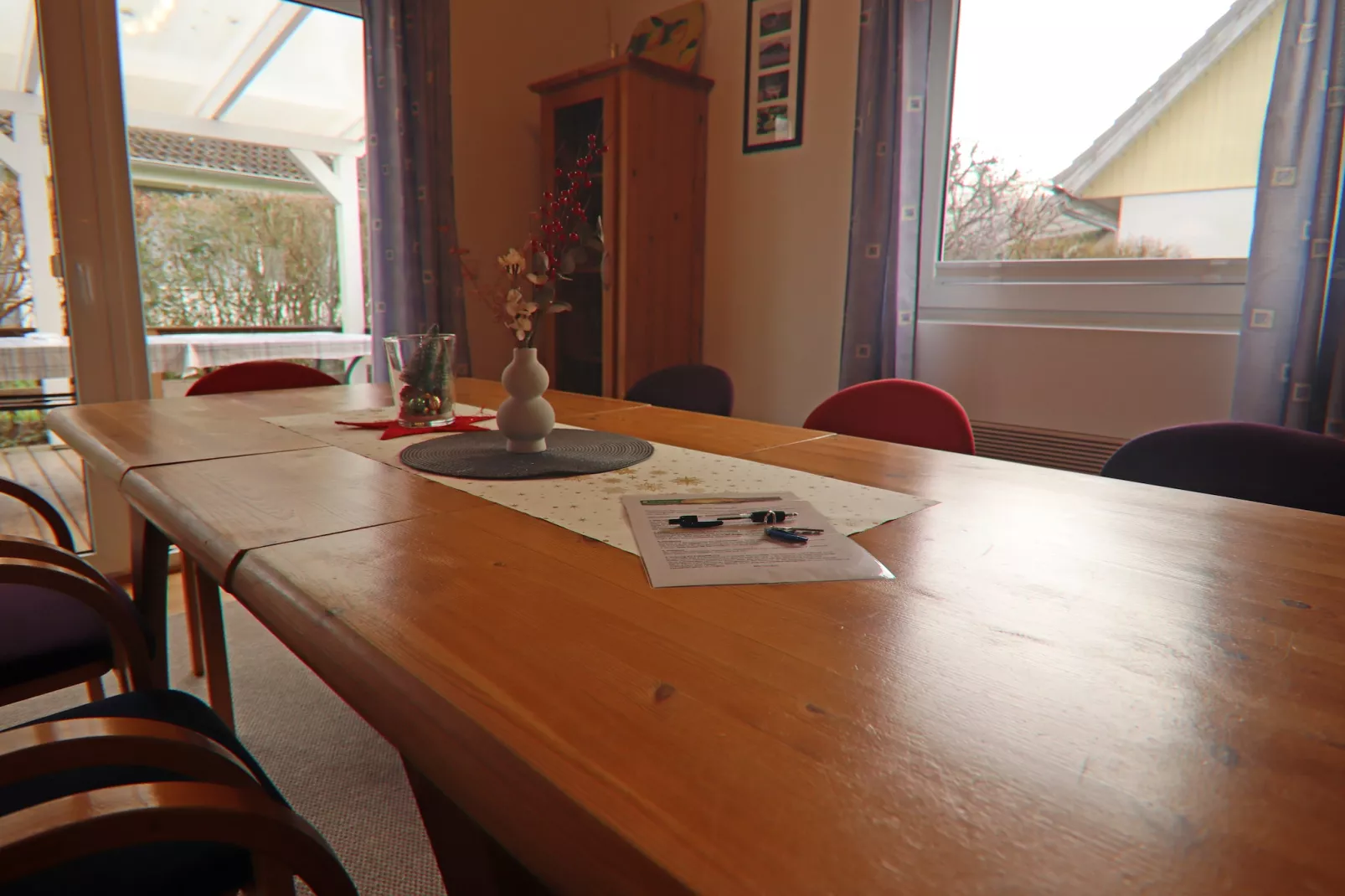 Teichrose 108 qm 9 Personen - Haus Nr 22B-Eetkamer