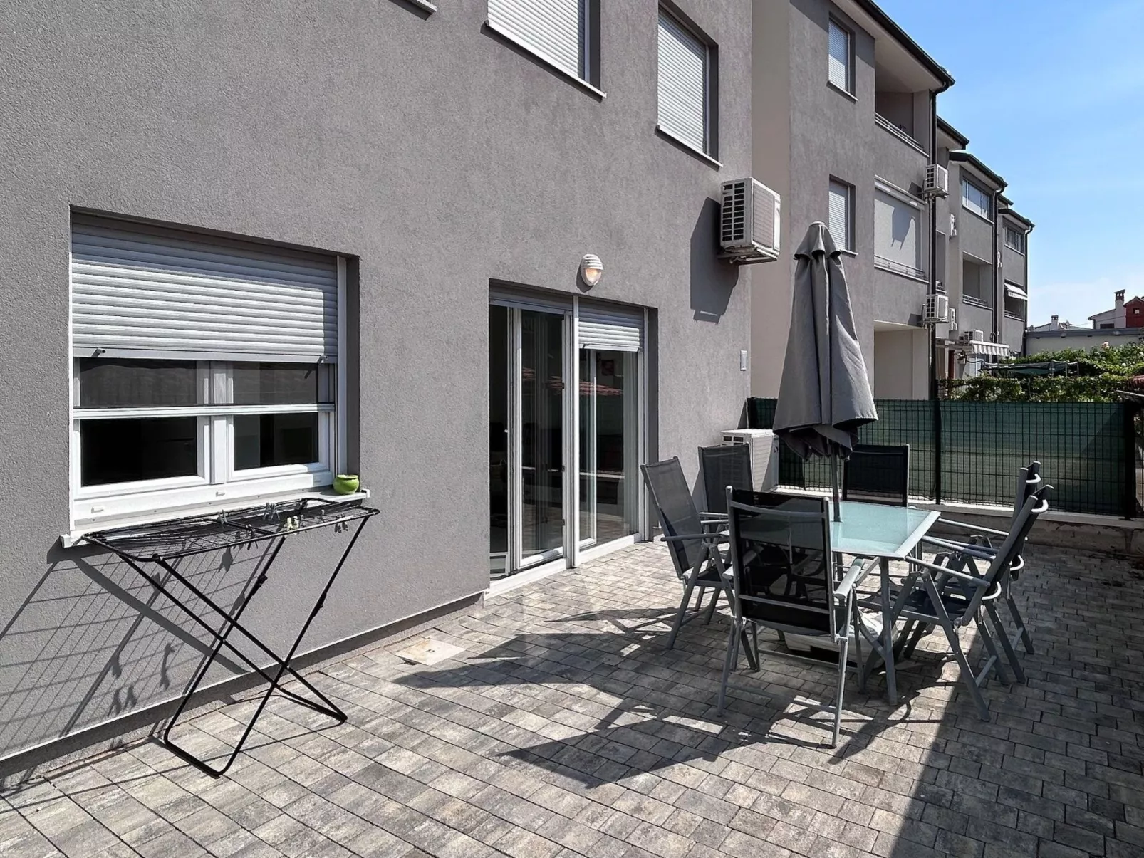 Wohnung "Grasser" mit Terrasse-Buiten