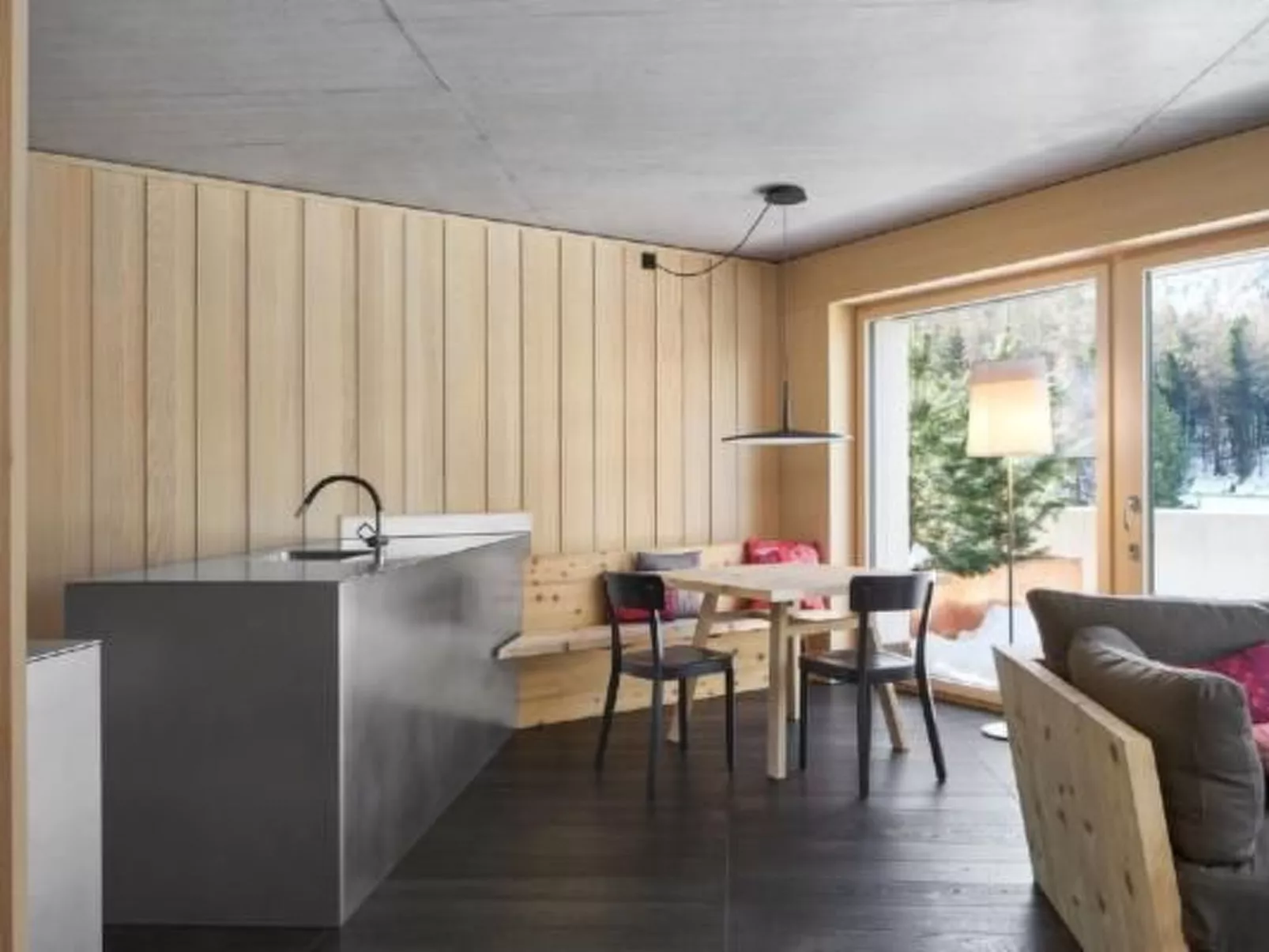 Alpine Lodge 2-Bett-Wohnung Chesa a la Punt / "B-Binnen