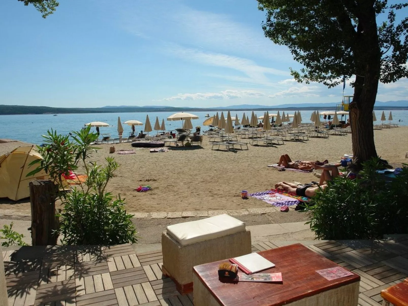 Wohnung in Crikvenica mit Terrasse-Buiten
