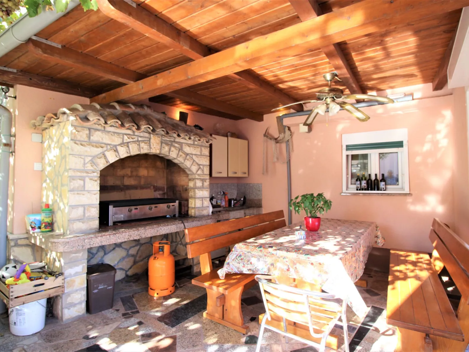 Appartement in Baška mit Eigenem Balkon-Buiten