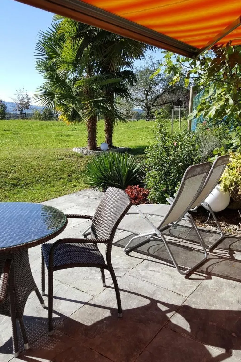 Moderne Ferienwohnung-Buiten