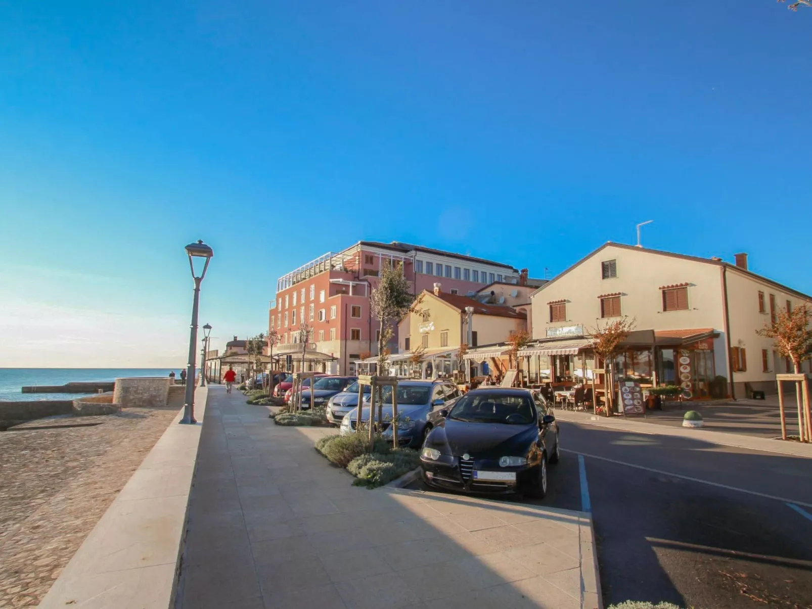 Gemütliches Appartement Libera direkt am Strand-Buiten