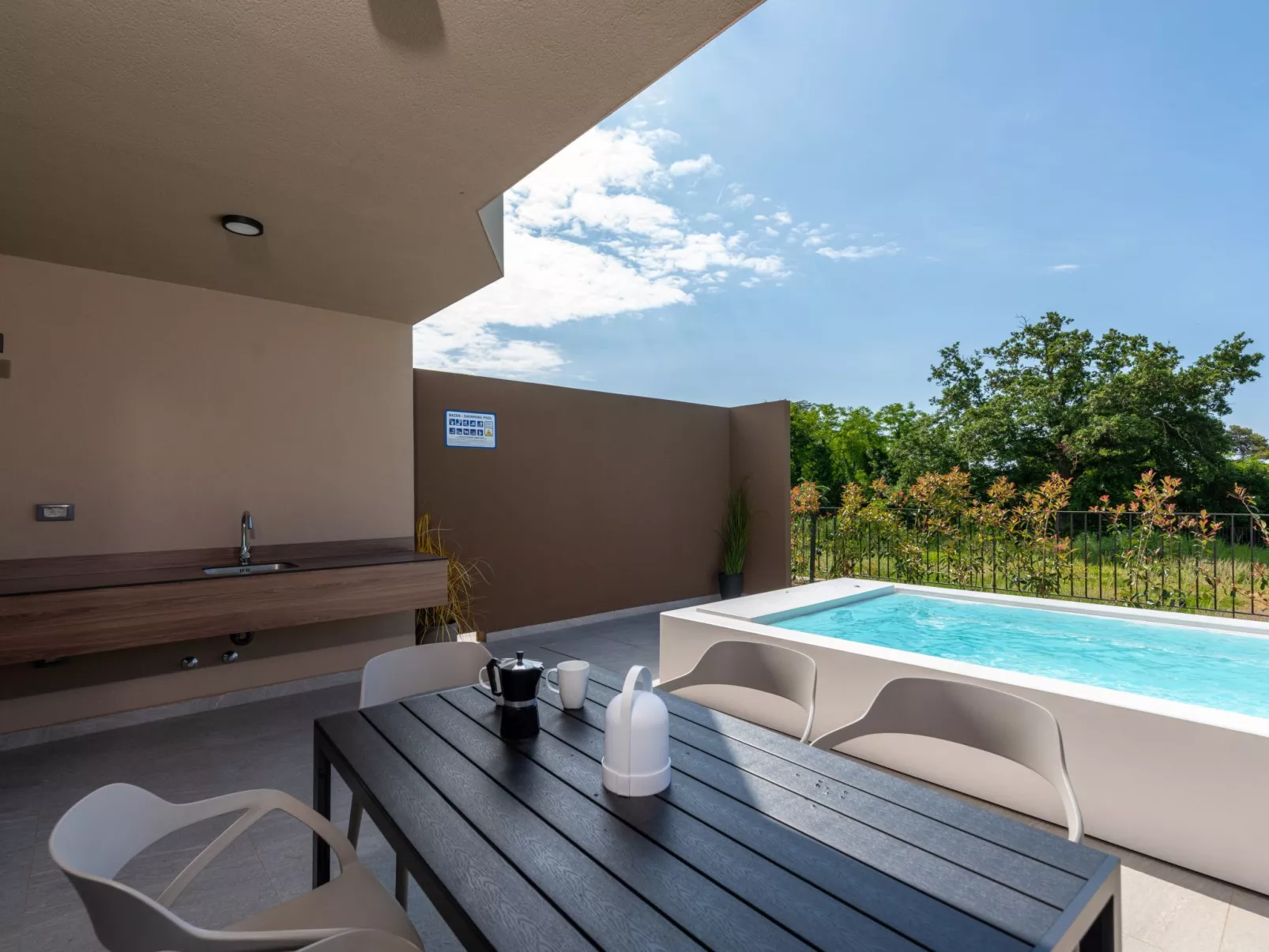 Quercus Village APP 12 mit privatem Pool-Buiten