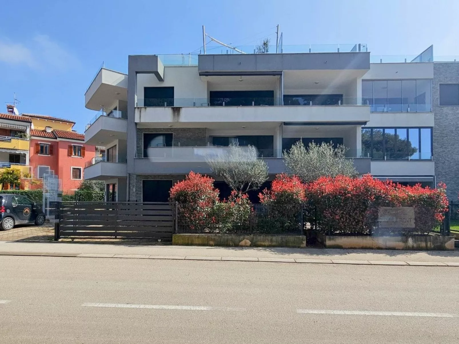 Apartment mit Terrasse für 3 Personen-Buiten