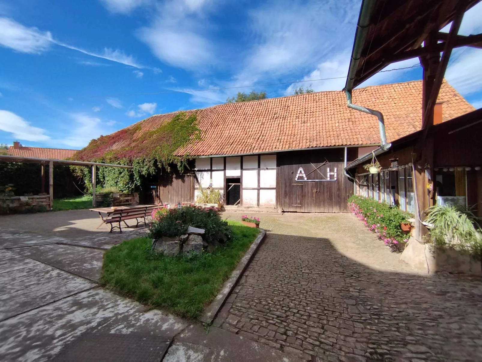 -Hof Südharz , ehemaliger Bauernhof-Buiten