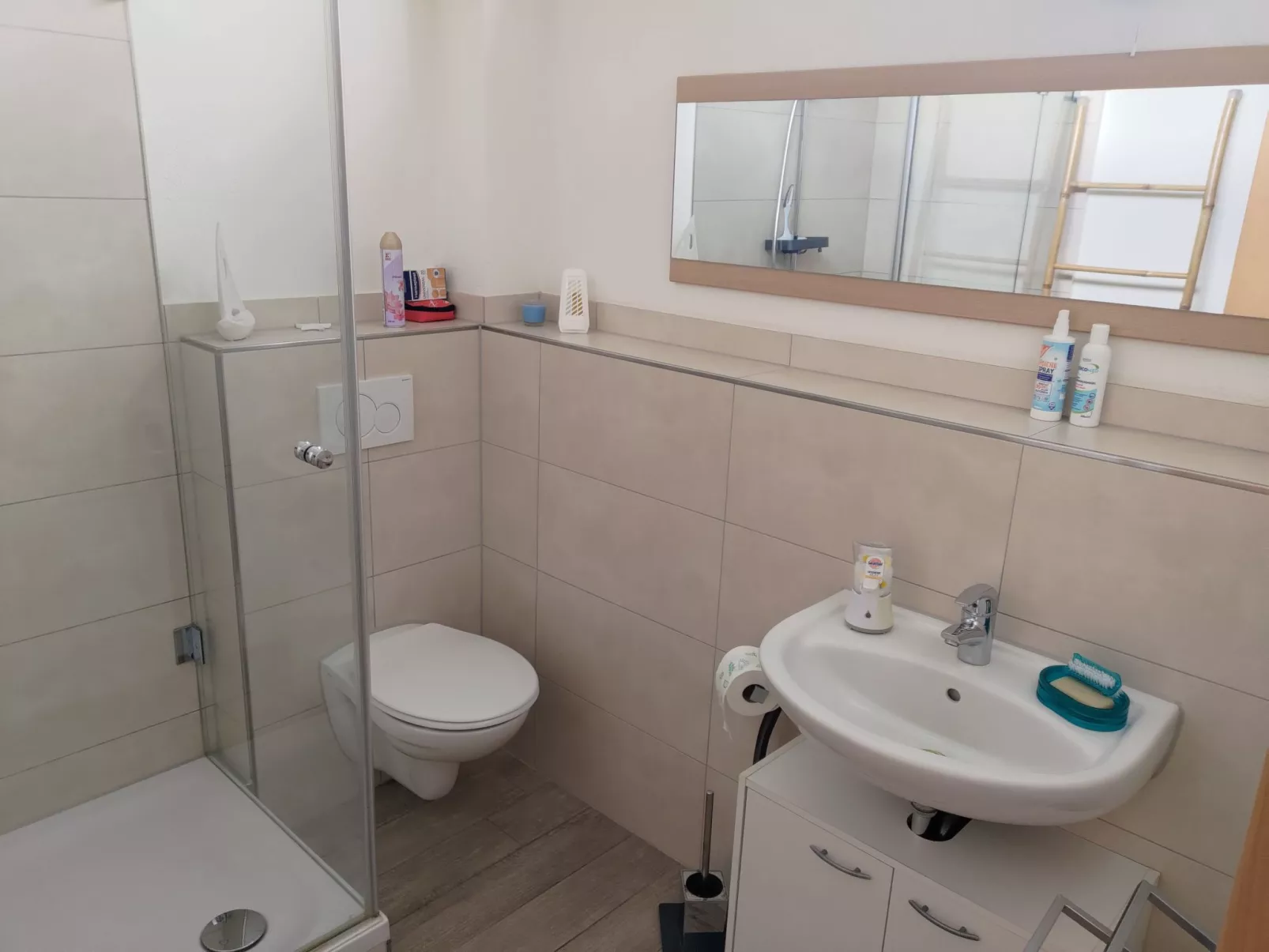 Nette Wohnung in Großsteinberg mit Grill und Terrasse-Binnen