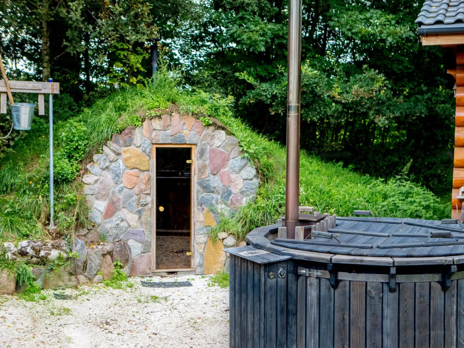 Saunabereich im Circle - Gelbes Haus-Buiten
