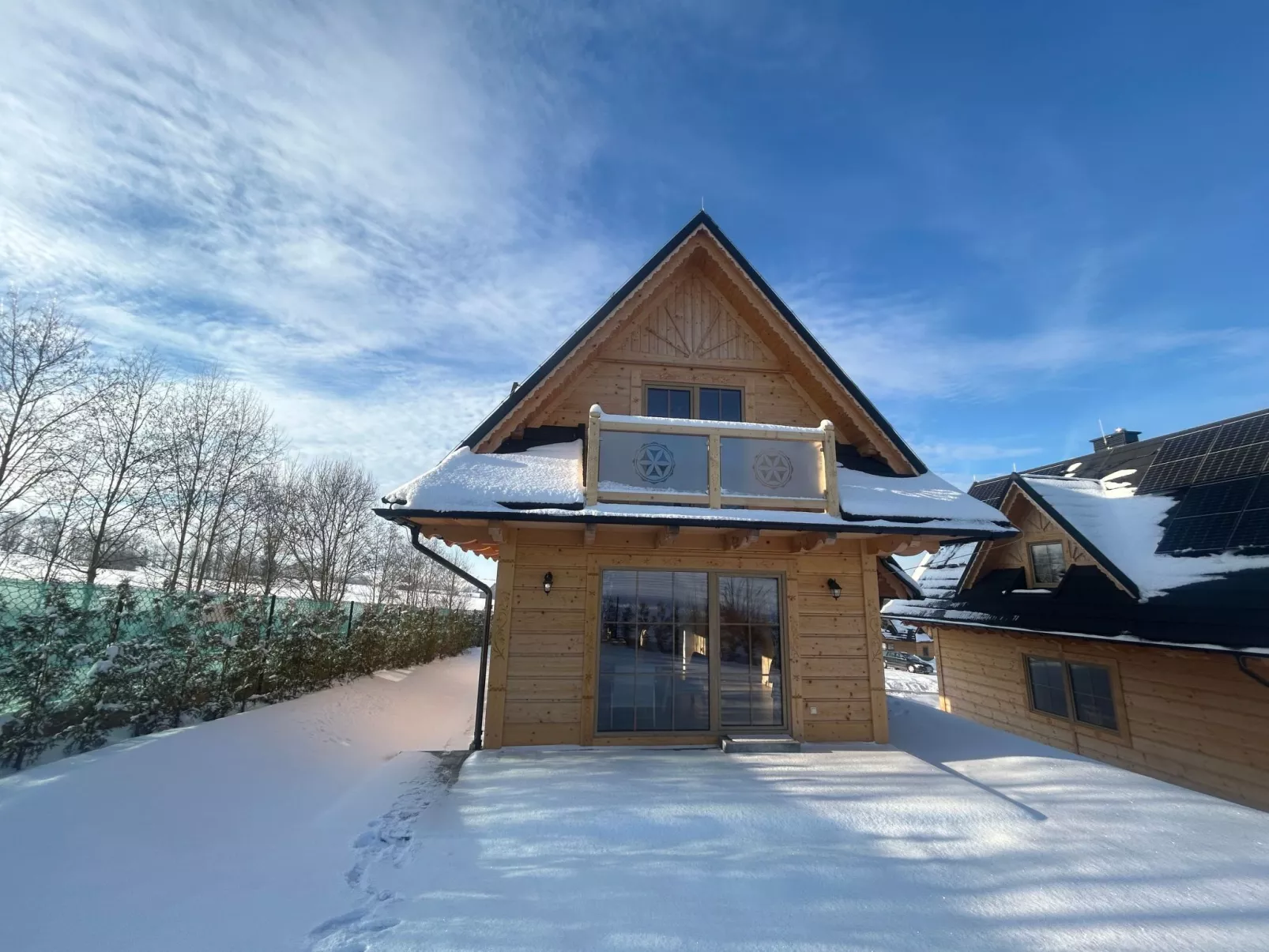 Krokus Tal Dorf unter der Tatra-Buiten