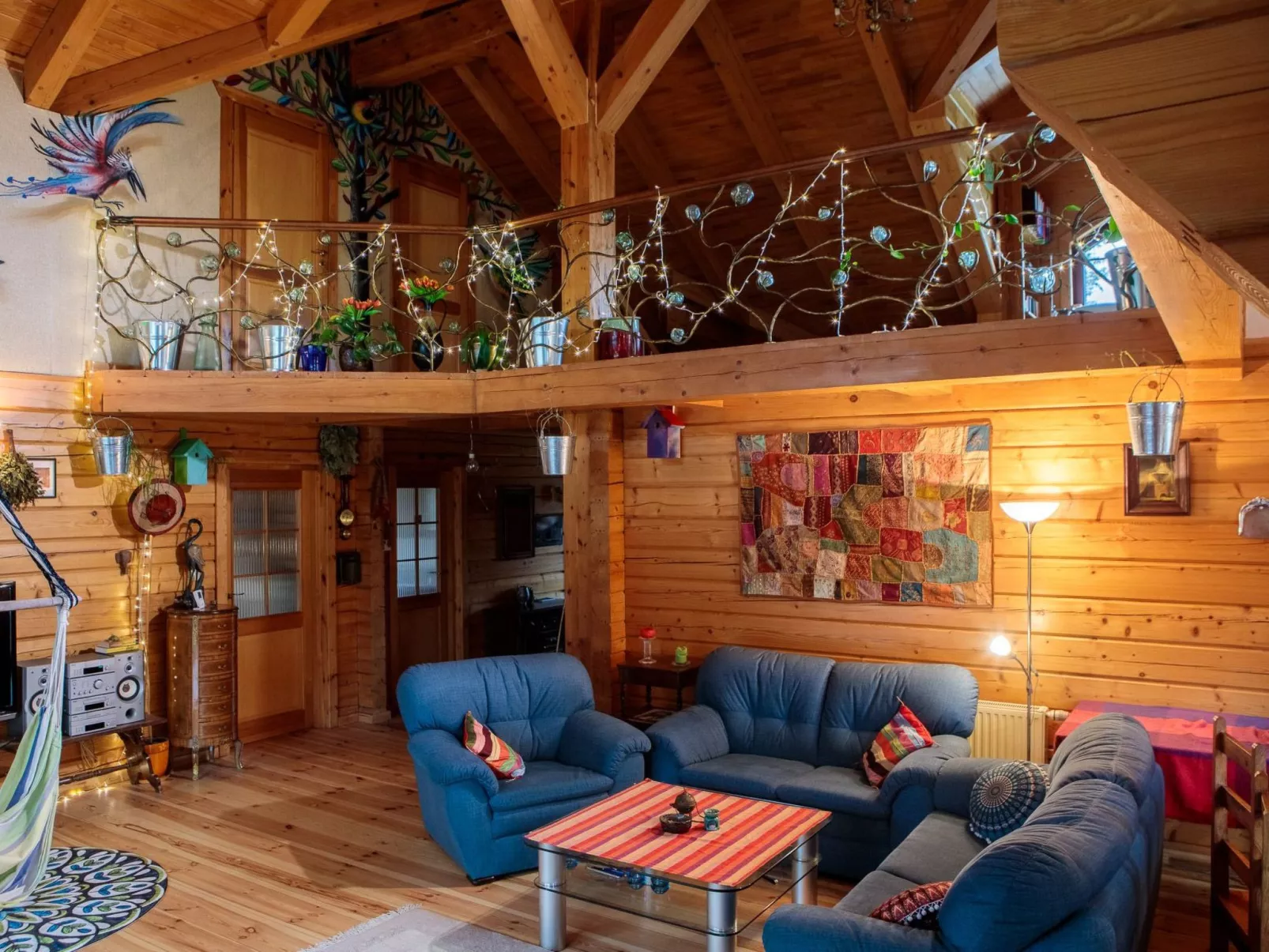 Saunabereich in Kepa - Vogelhaus-Binnen