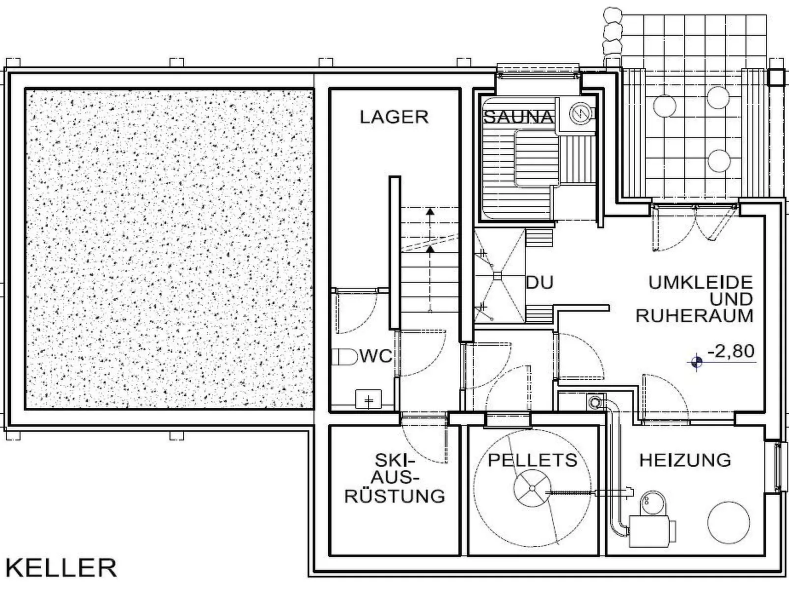In Pruggern mit Terrasse und Garten-Binnen