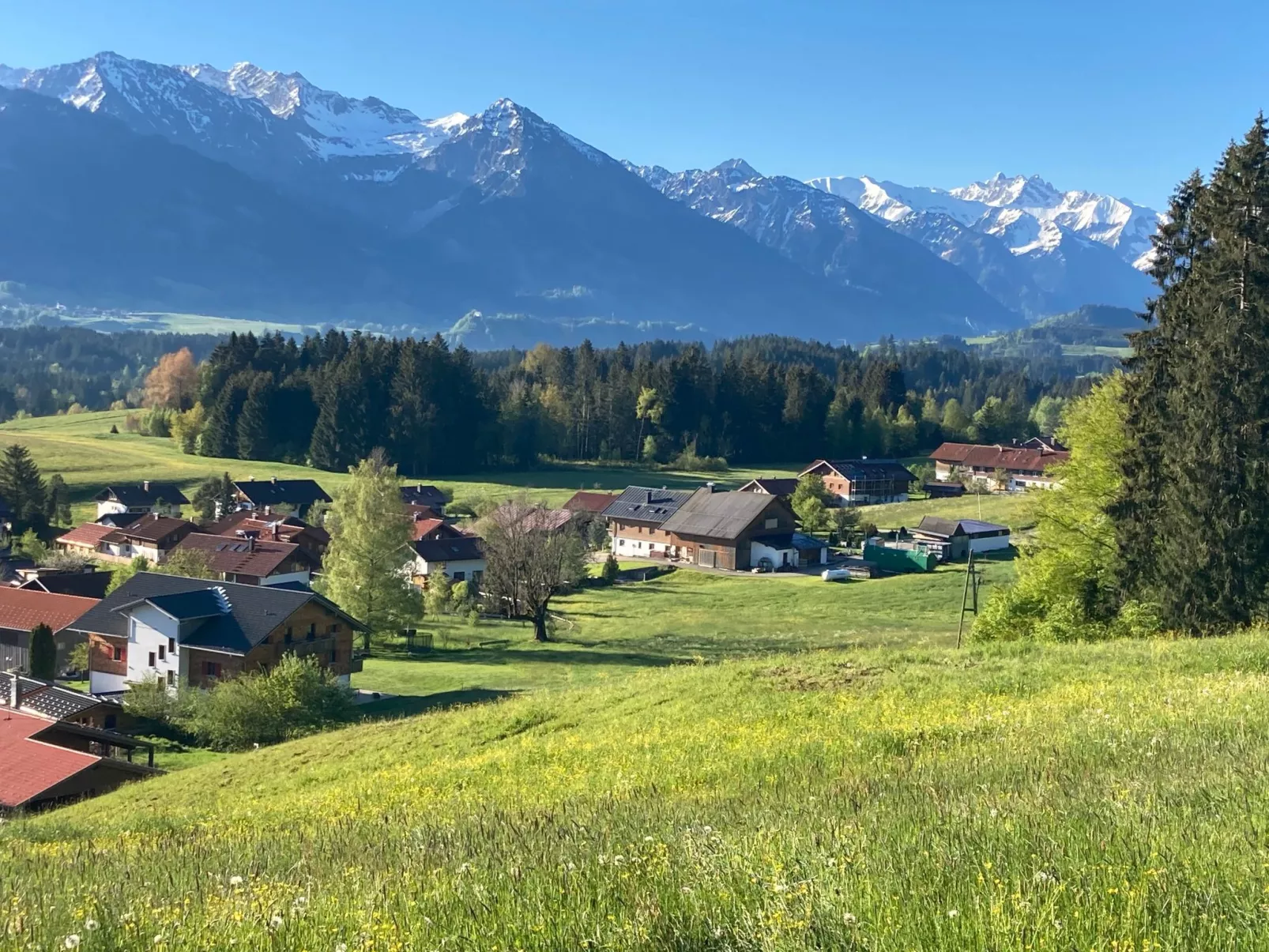 Fewo Bergblick lodge-Buiten