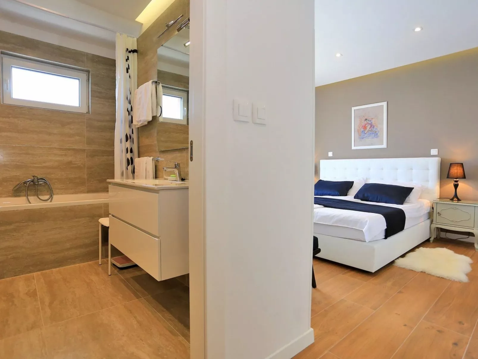 Strandnahe Villa Karmen Adriatica-Binnen