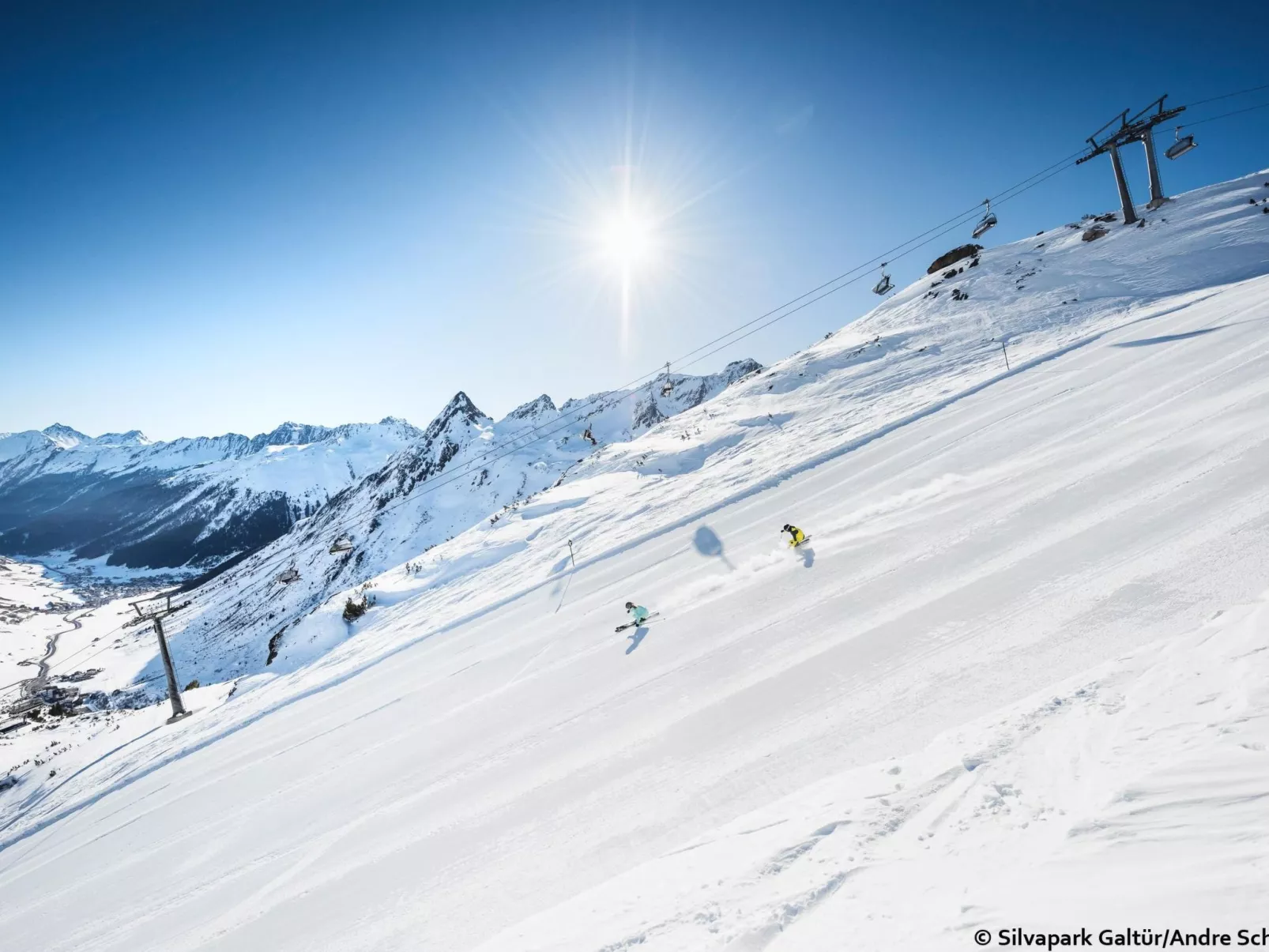 Sarah in Galtür-Buiten