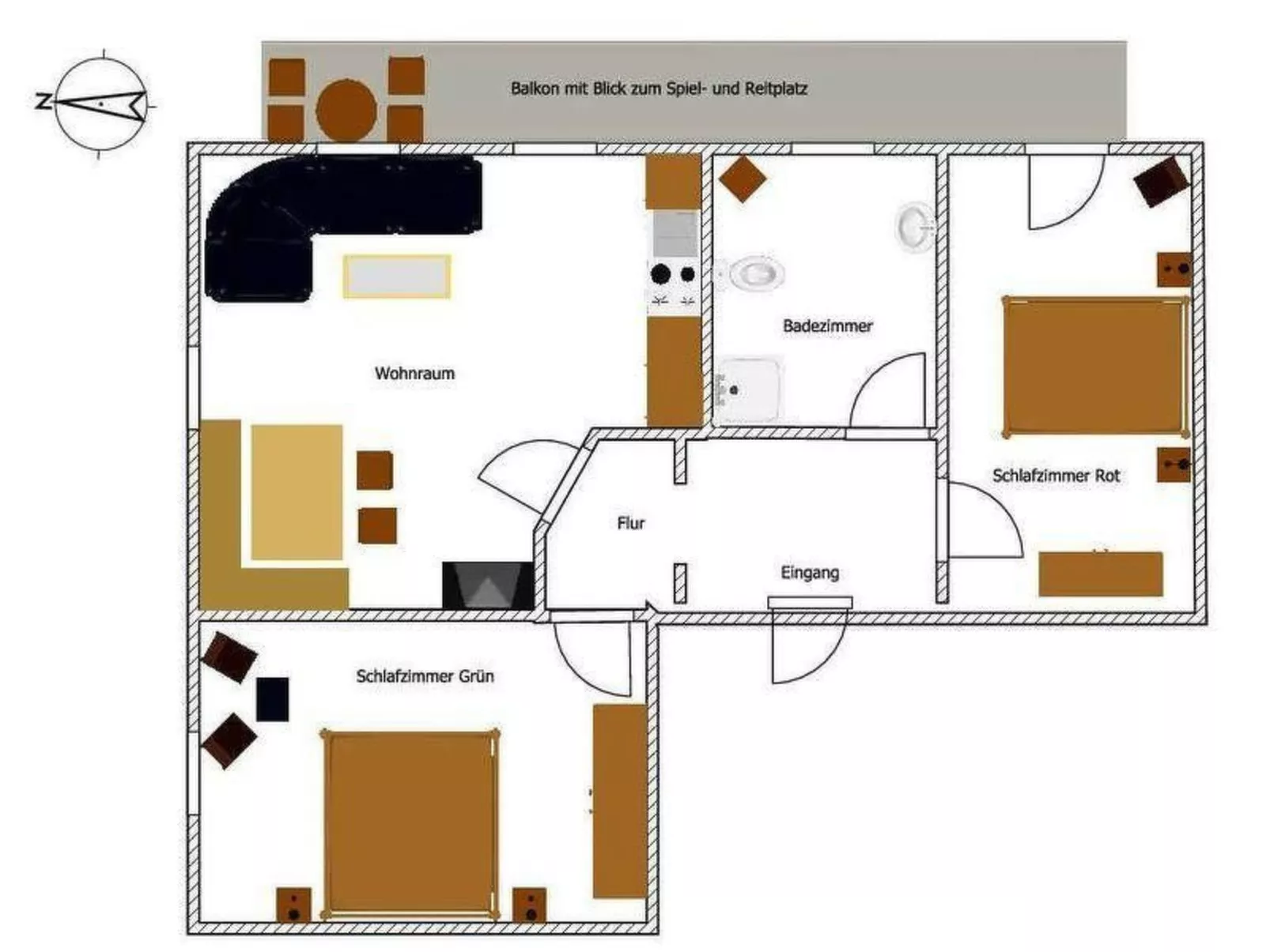Wohnung Dreisessel im Bayerischen Wald-Binnen