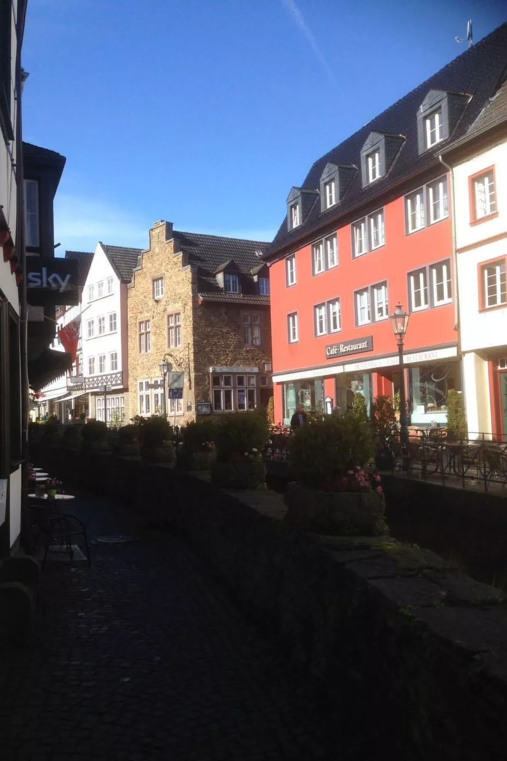 Haus-Fernblick-Buiten